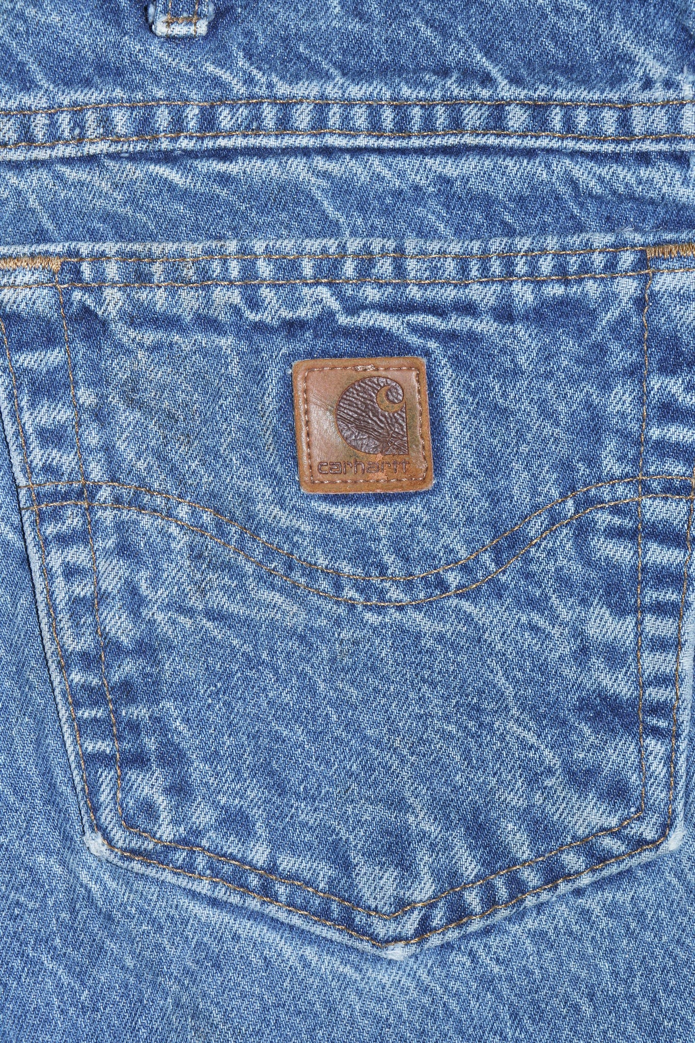 Vintage Carhartt Thick Denim Pants 38 X 34