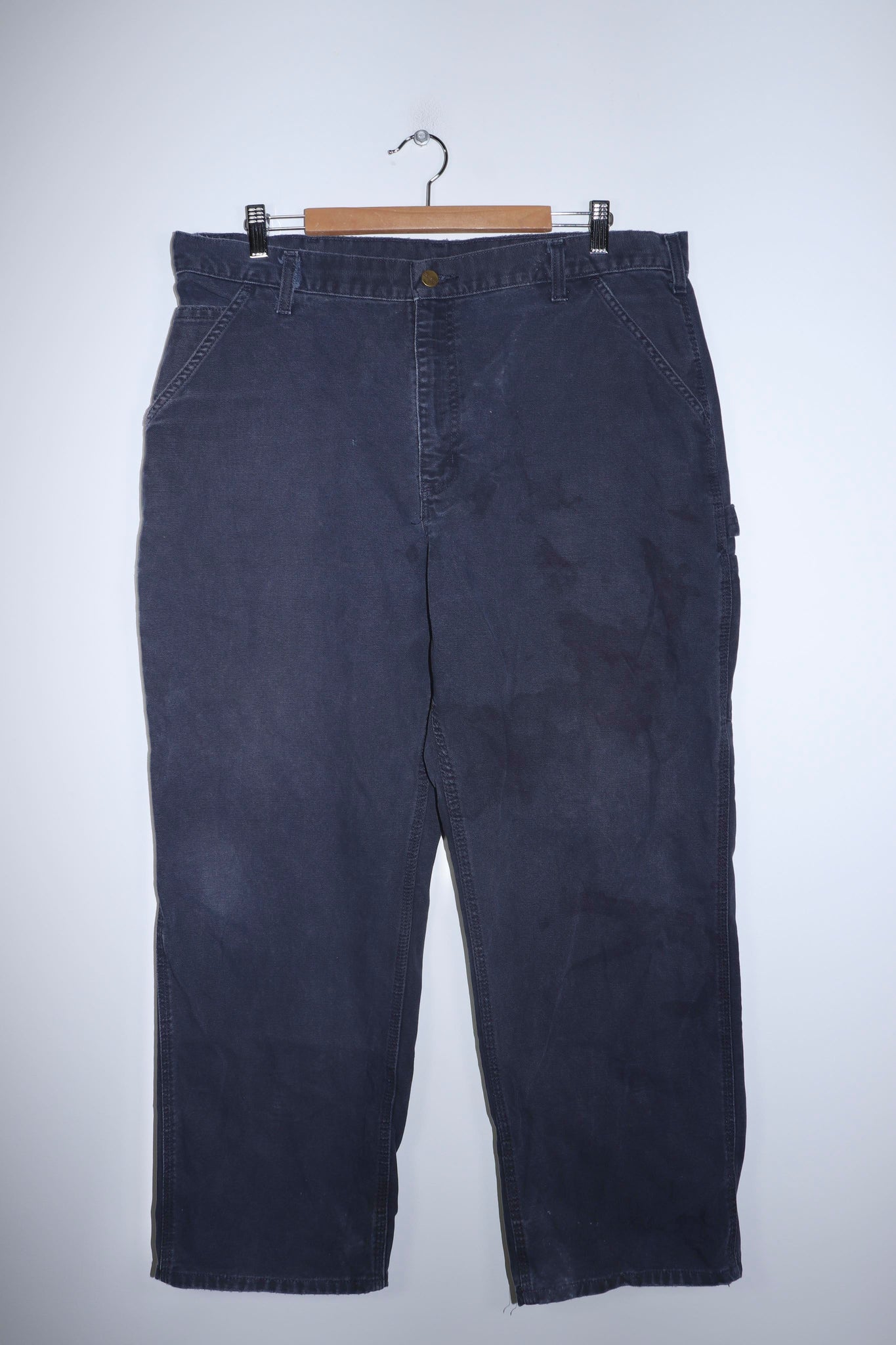 Vintage Carhartt Navy Thick Carpenter Pants