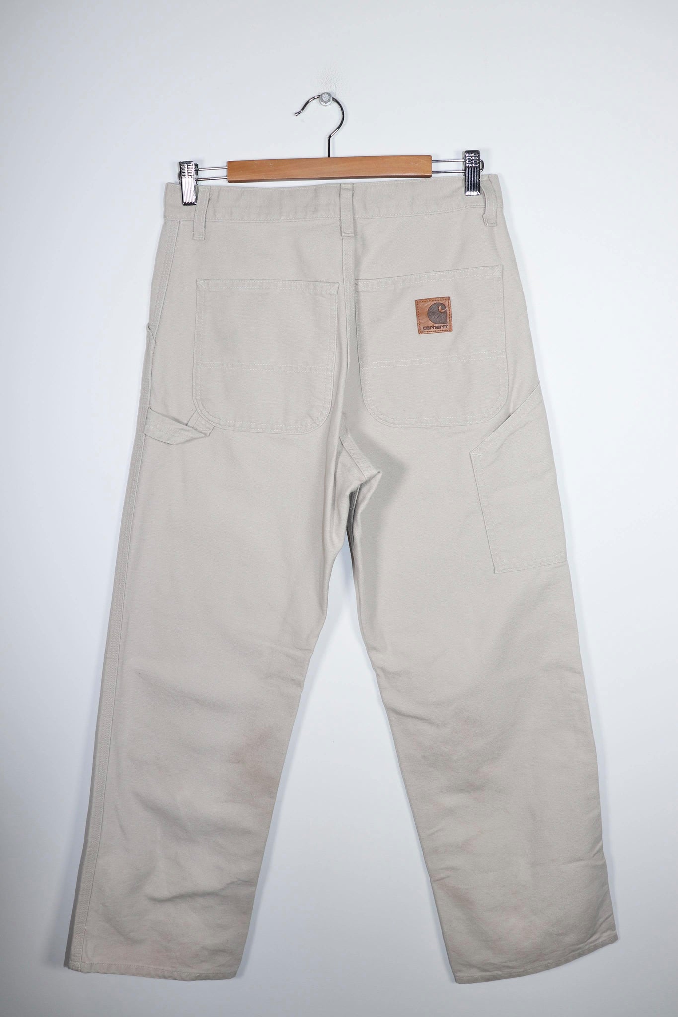 Vintage Carhartt Cream Thick Carpenter Pants