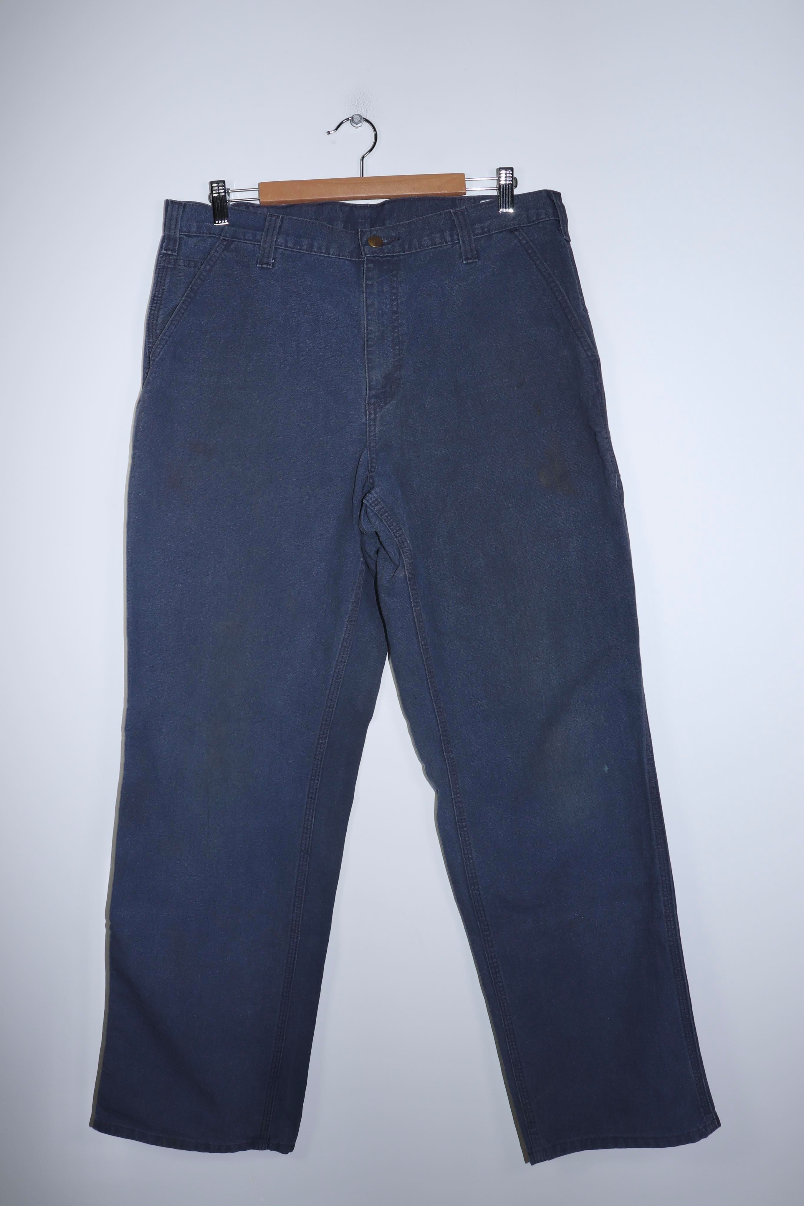 Vintage Carhartt Navy Thick Carpenter Pants