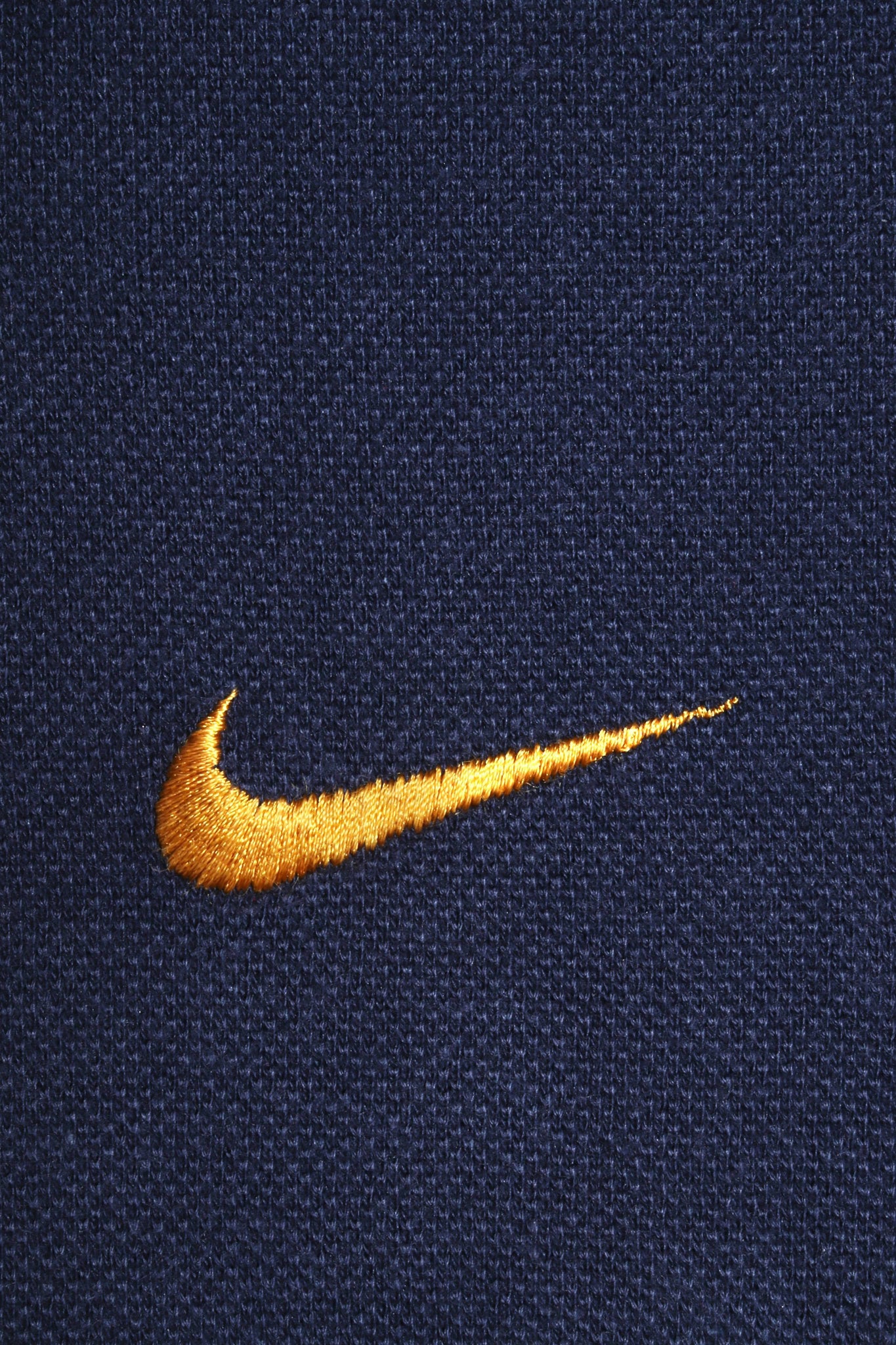Nike 90s Navy with Yellow Sweatshirt Vintage