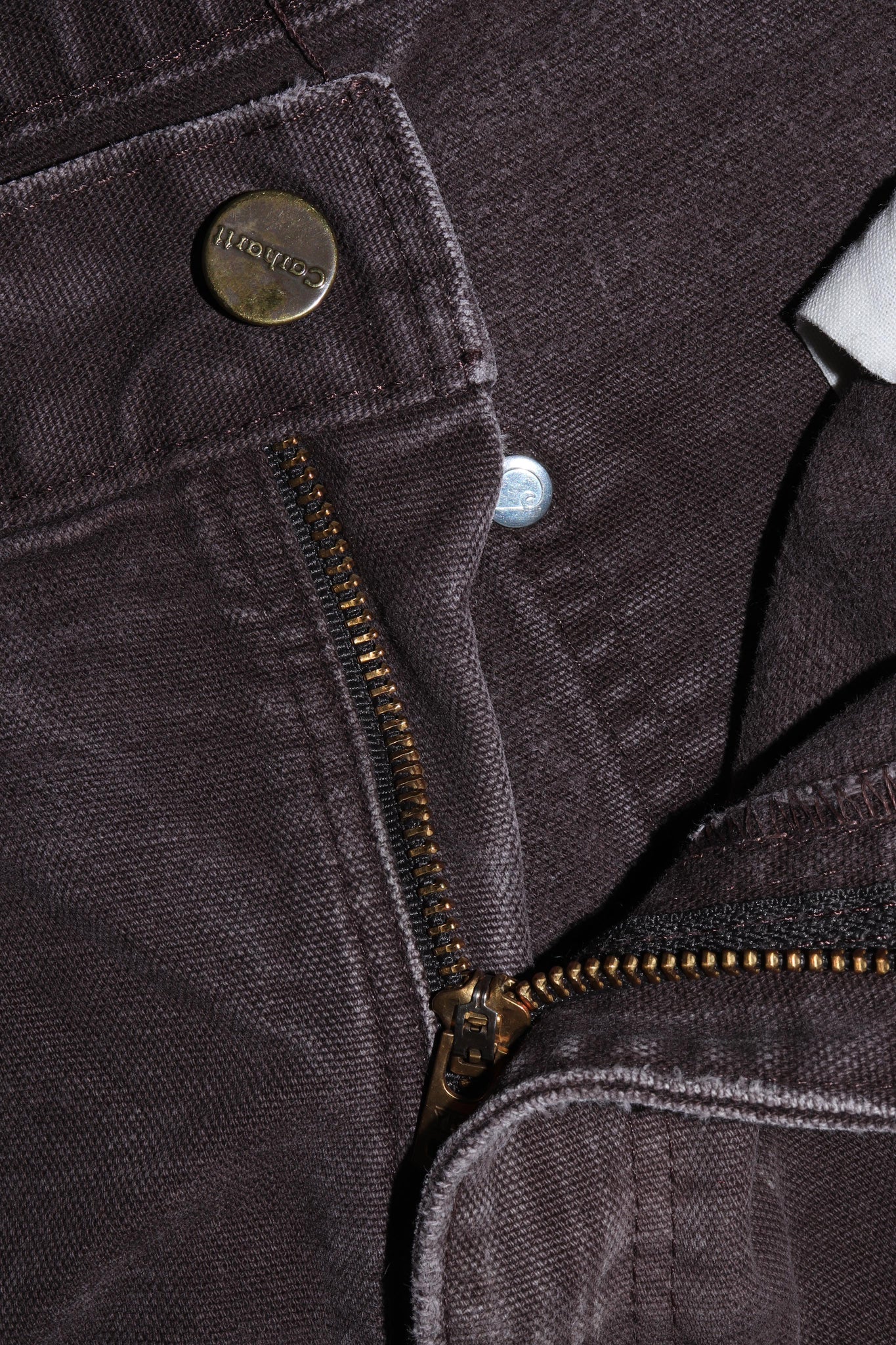 Vintage Carhartt Chocolate Brown Double Knee Pants 36 x 30