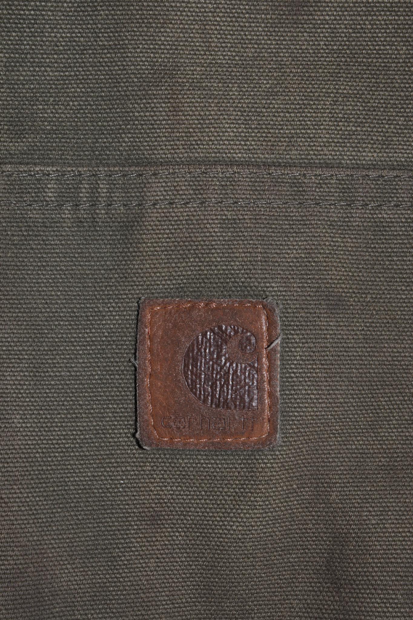 Vintage Carhartt Hooded Moss Green Thick Hooded Jacket