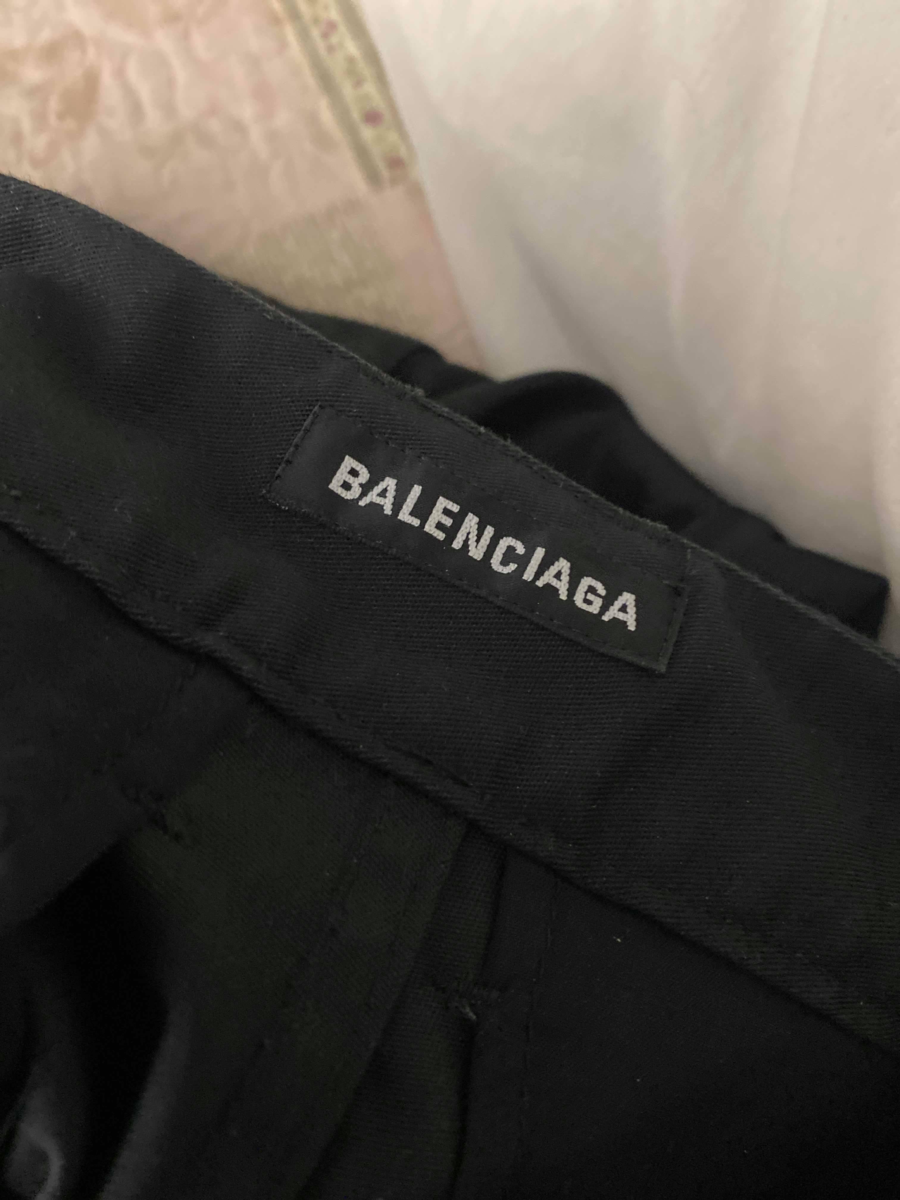 Balenciaga Multipocket Drawstring Hem Cargo Trouser SS20