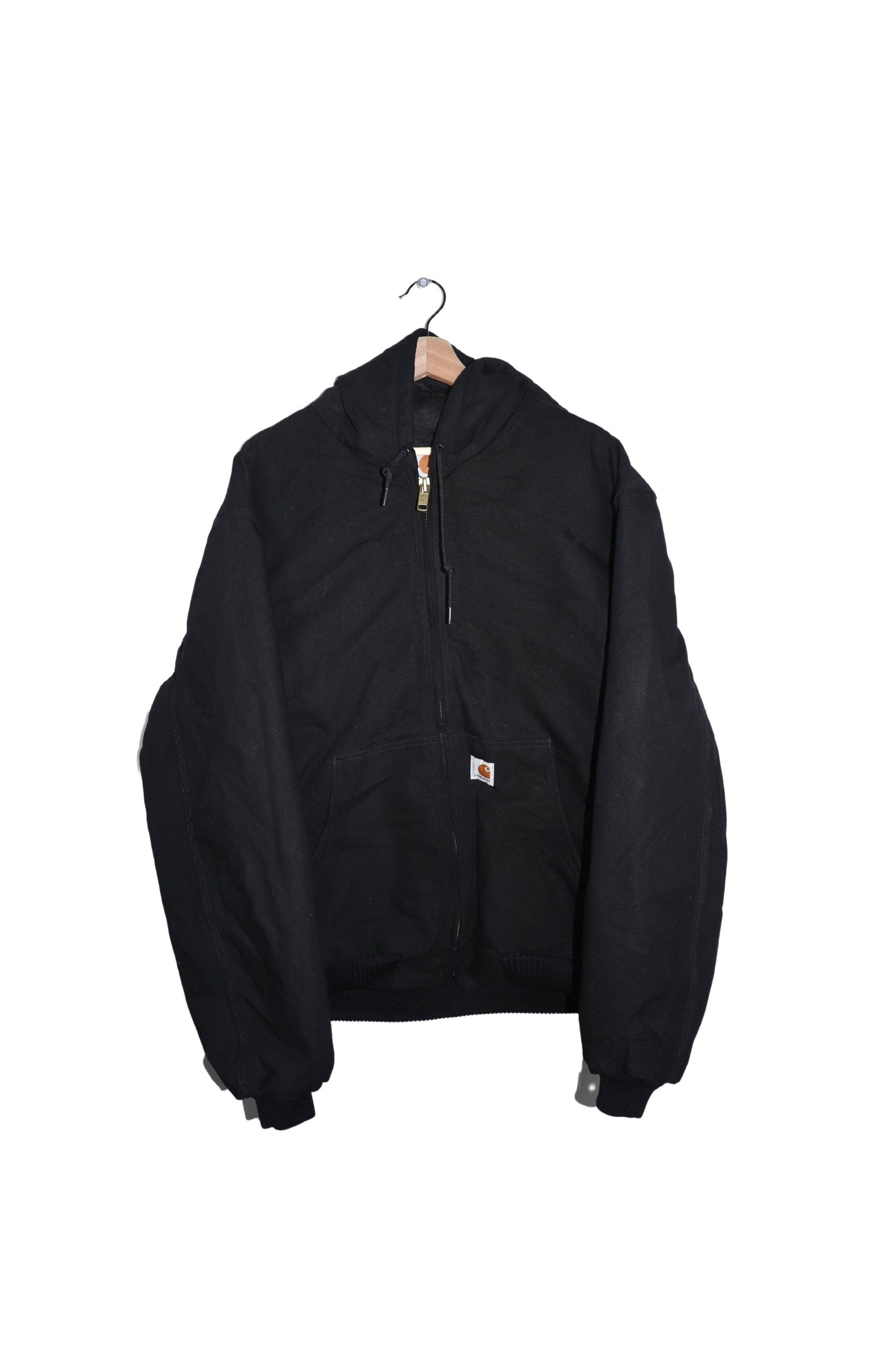 Vintage Carhartt Quilted Hooded Thick Jacket  Size: XL