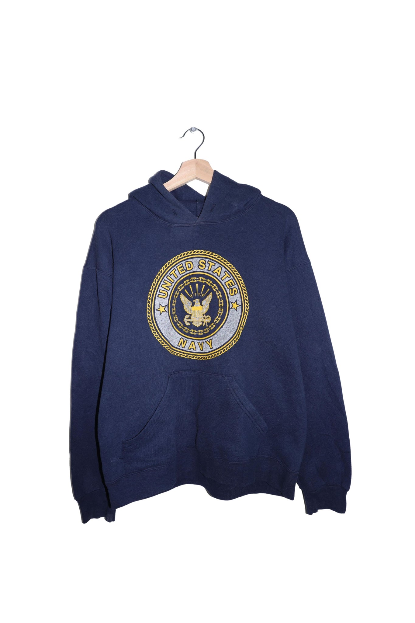 Vintage United States Navy High Reflective Graphic Hoodie