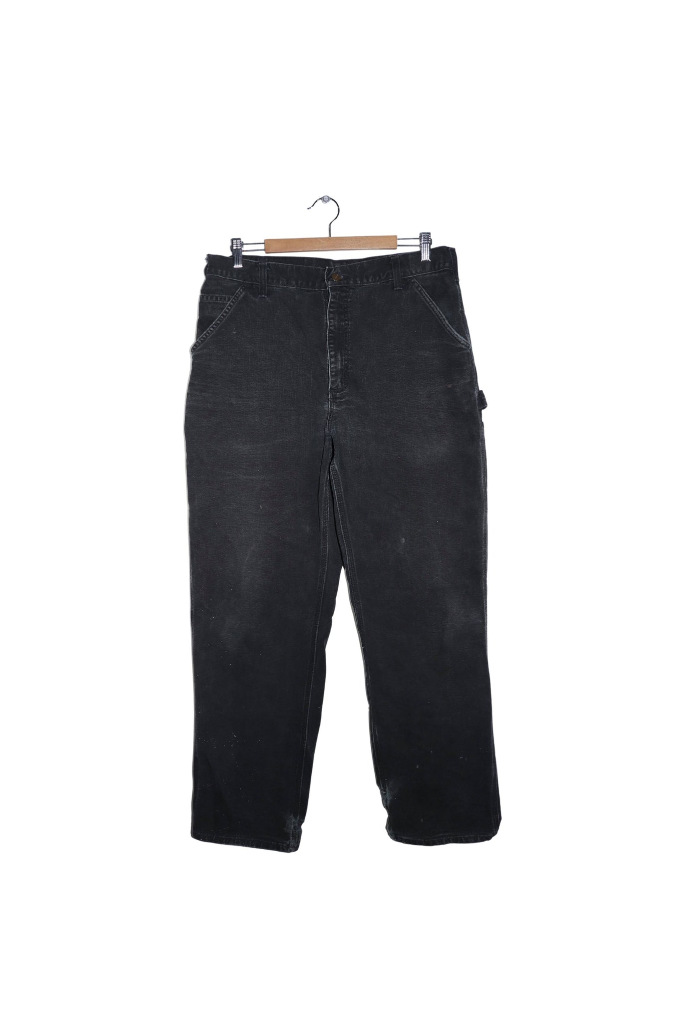 Vintage Carhartt Thick Black Carpenter Pants  Size: 35 X 34