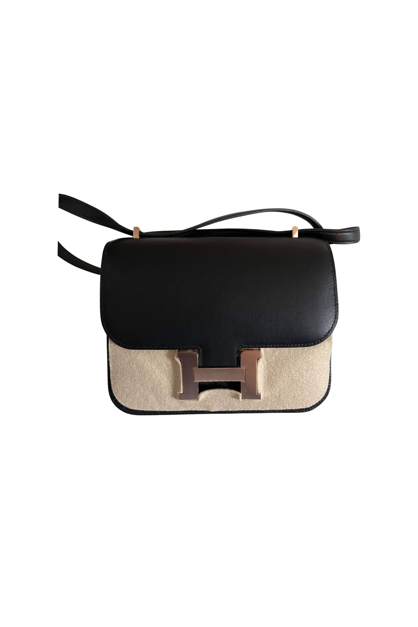 Hermès Constance 19 Swift Leather Noir