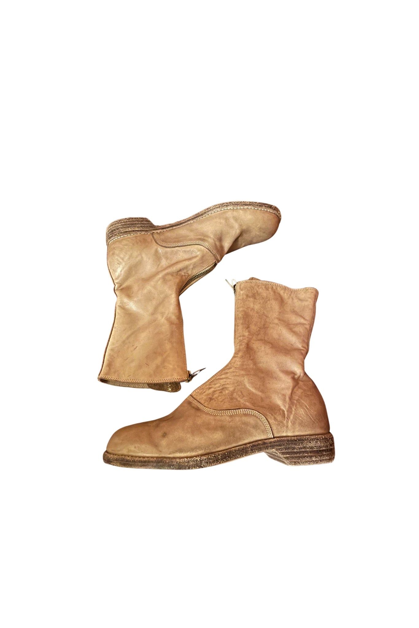 Guidi Zipped Ankle Boots