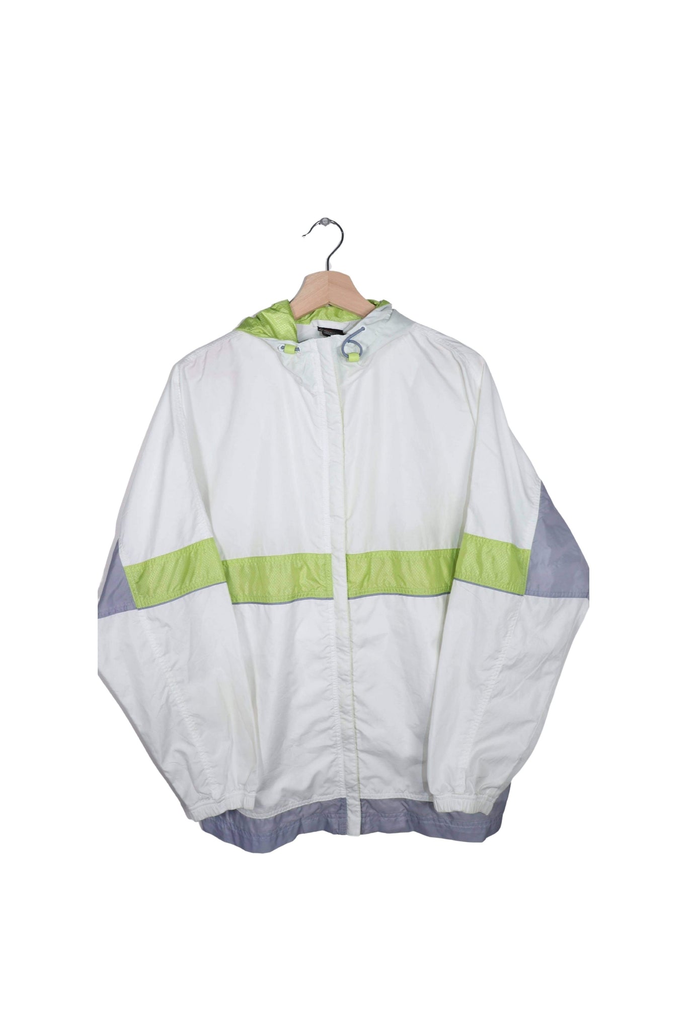 Vintage Nike Embroidered Spellout Mini Swoosh Logo Hooded Spray Jacket