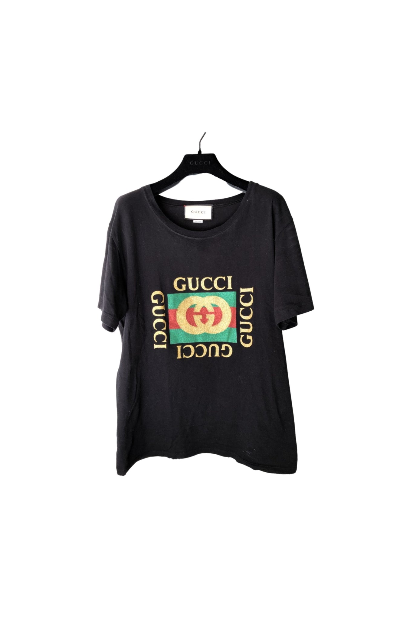 Gucci Glitter Textured T Shirt