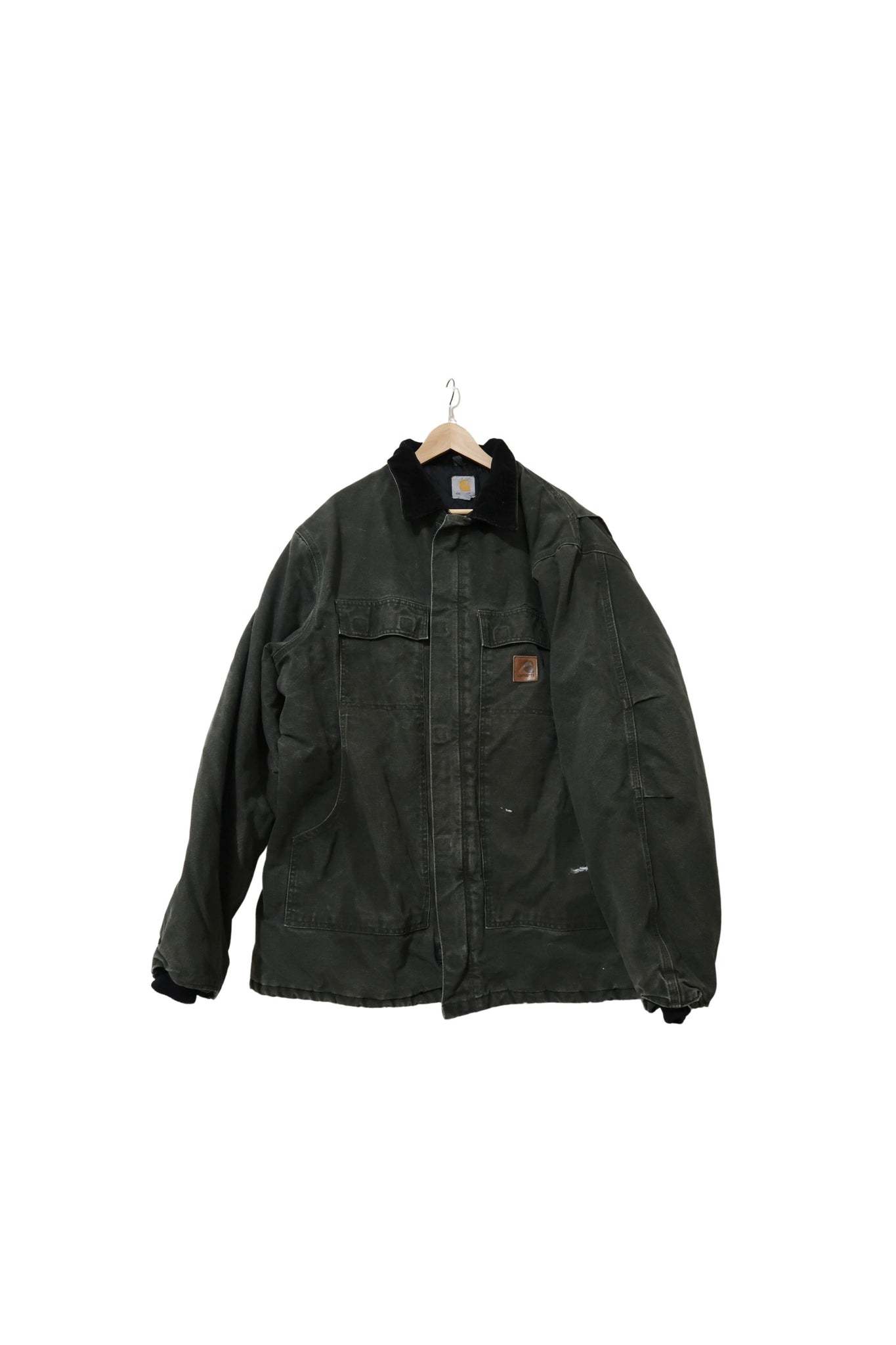 Vintage Carhartt Dark Green Chore Jacket (Fits XL)