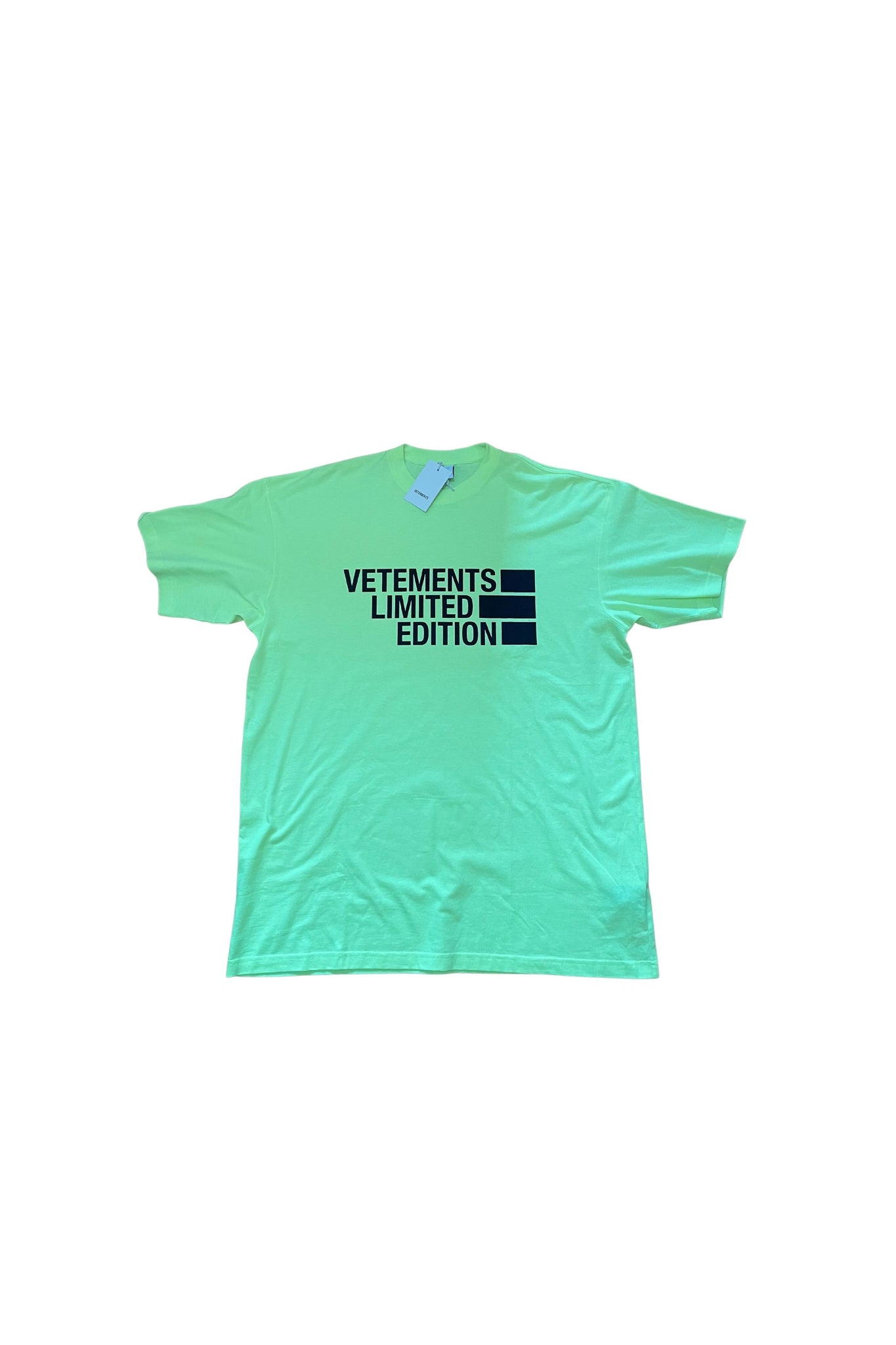 Vetements Oversized Limited Edition Print Tshirt