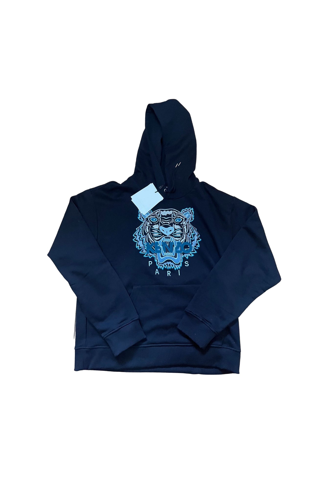 Kenzo Tiger Logo Black Hoodie