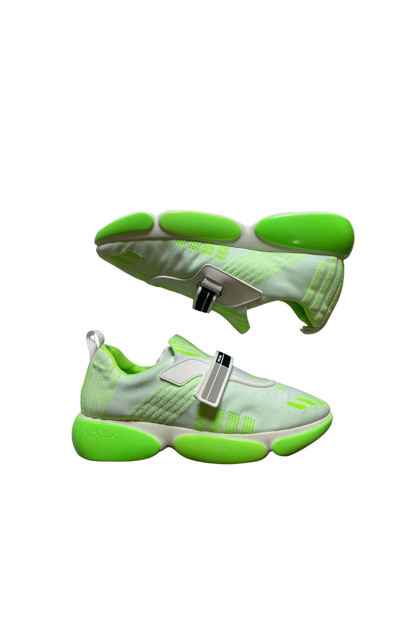 Prada Cloudbust Green White Size 38