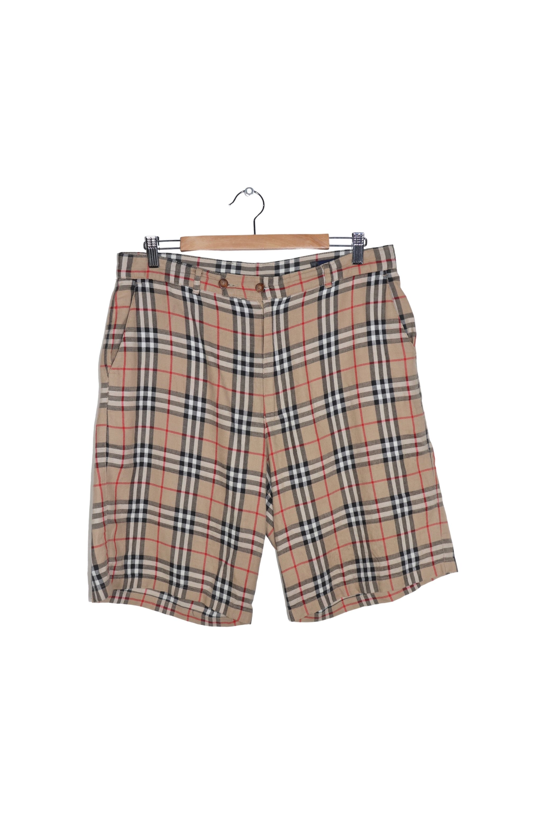Vintage Burberry London Nova Check Shorts Curated by Charbel