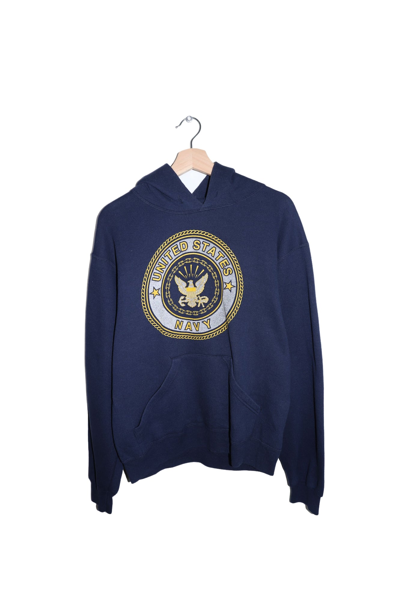 Vintage United States Navy High Reflective Graphic Hoodie