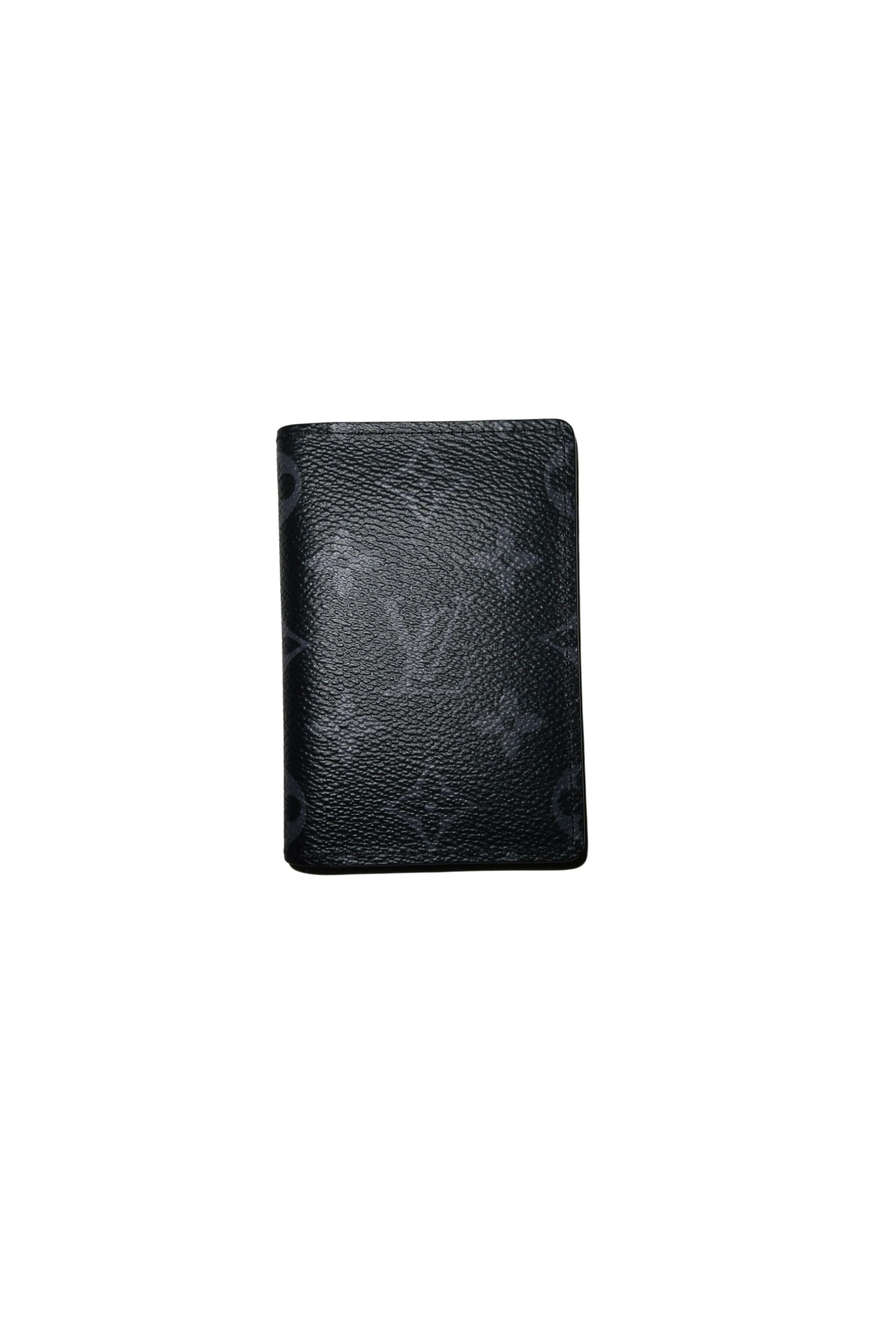 Pocket organizer leather small bag Louis Vuitton Black in Leather - 32720782