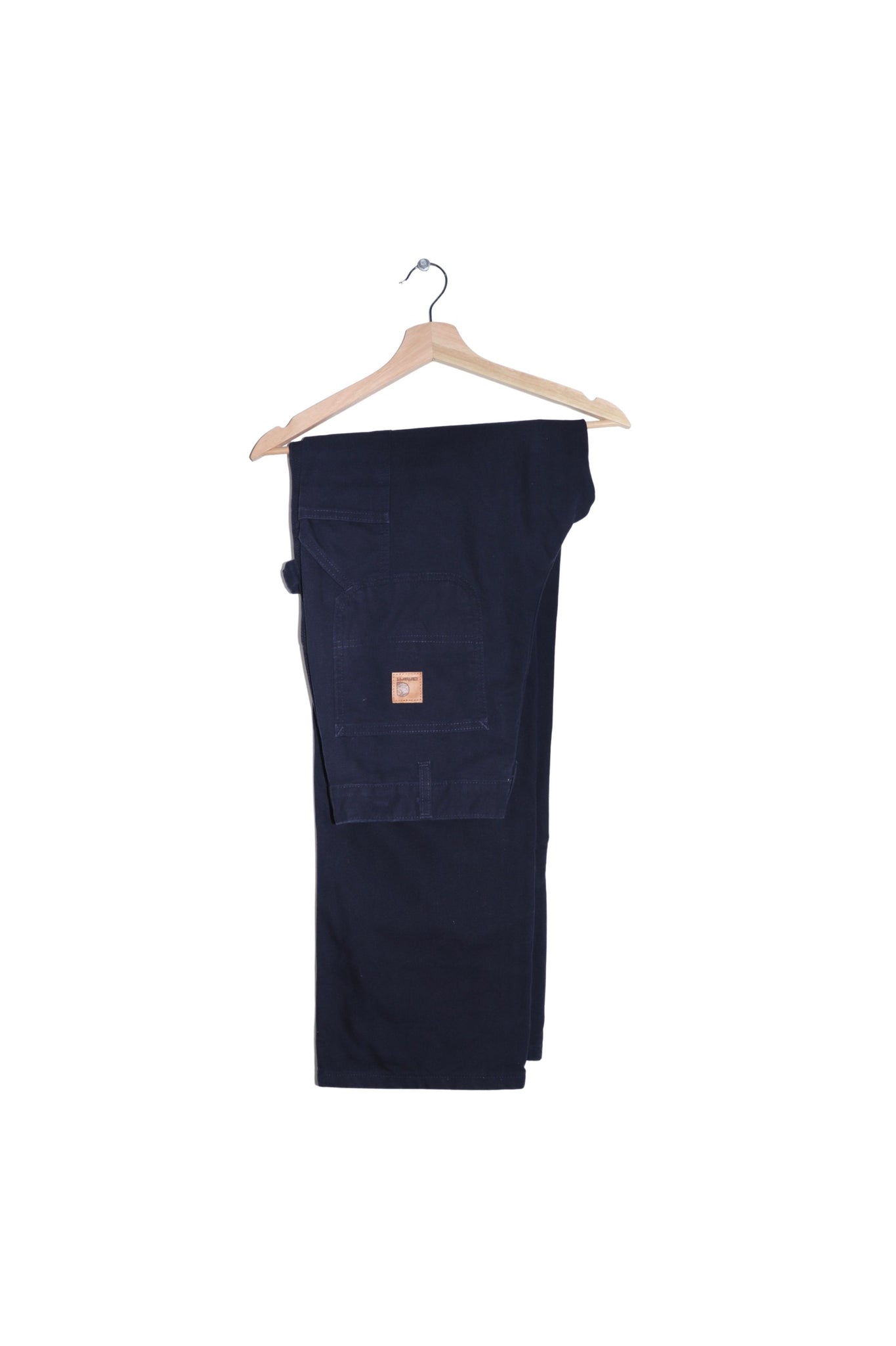 Vintage Carhartt Navy Thick Carpenter Pants 32 X 34