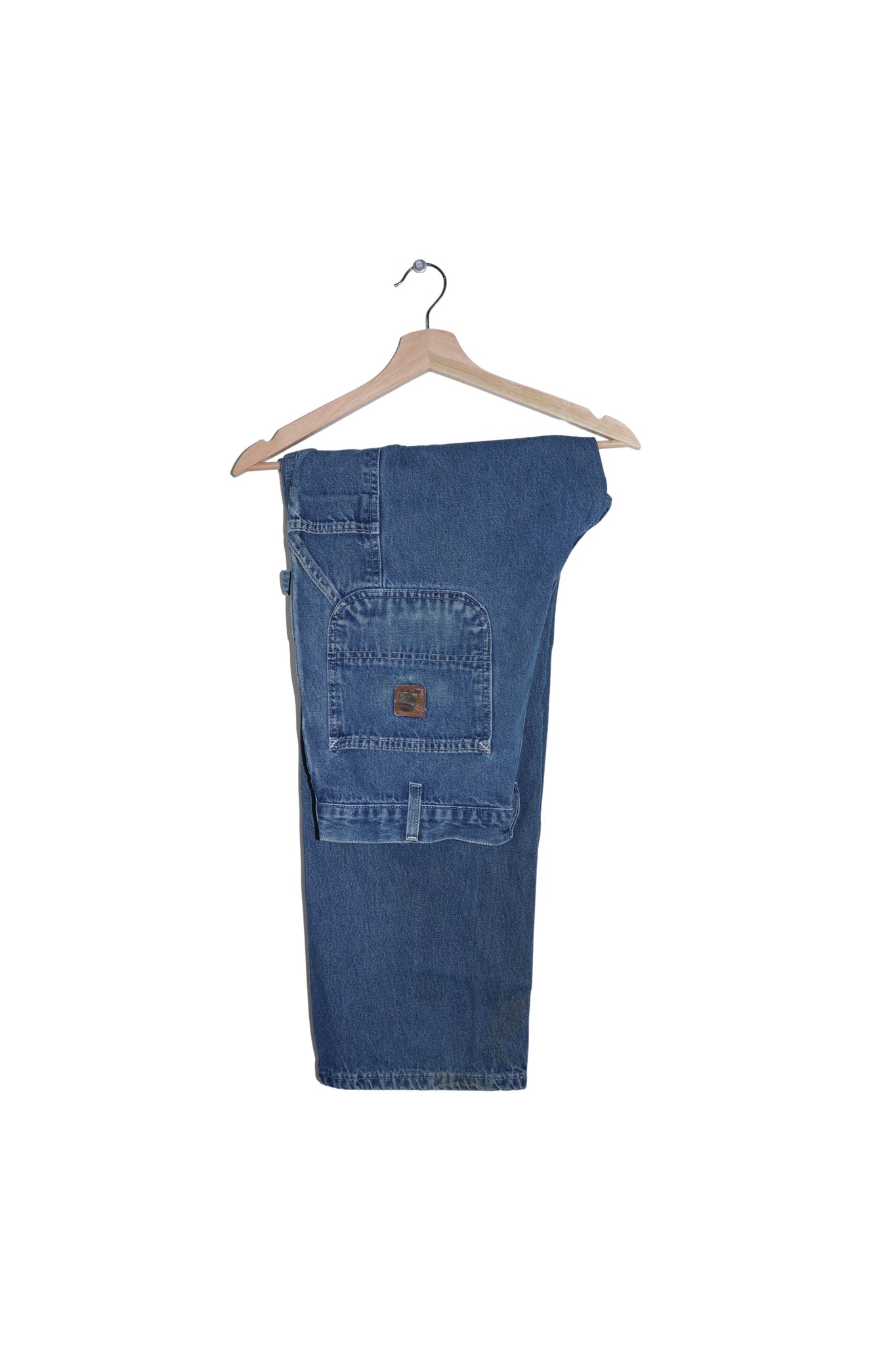 Vintage Carhartt Denim Thick Carpenter Pants 34 X 32