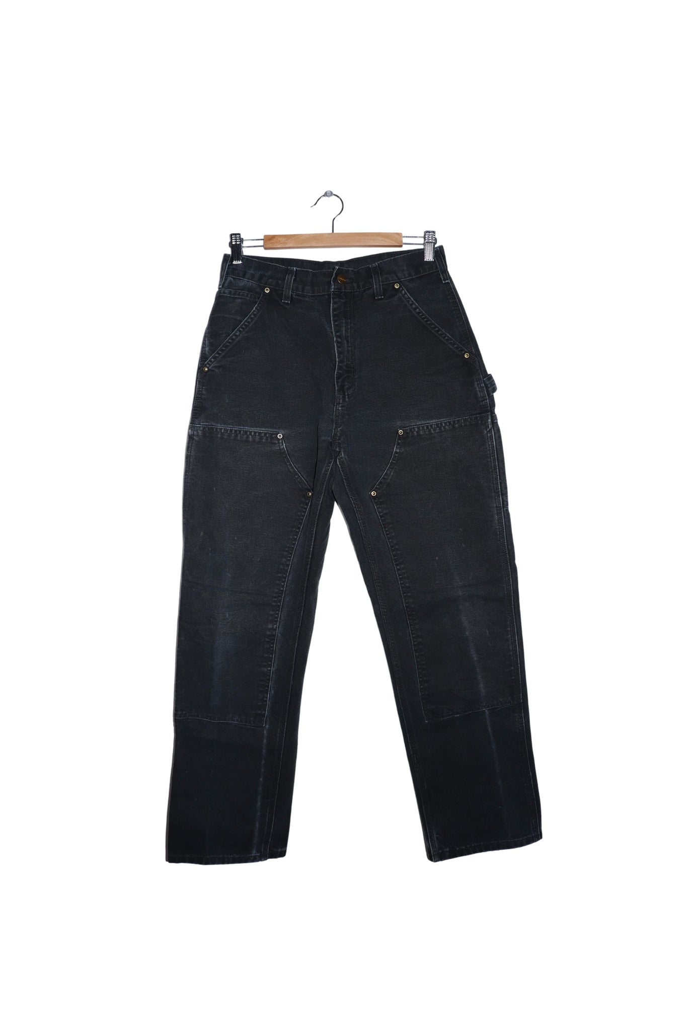 Vintage Carhartt Double Knee Black Carpenter Pants