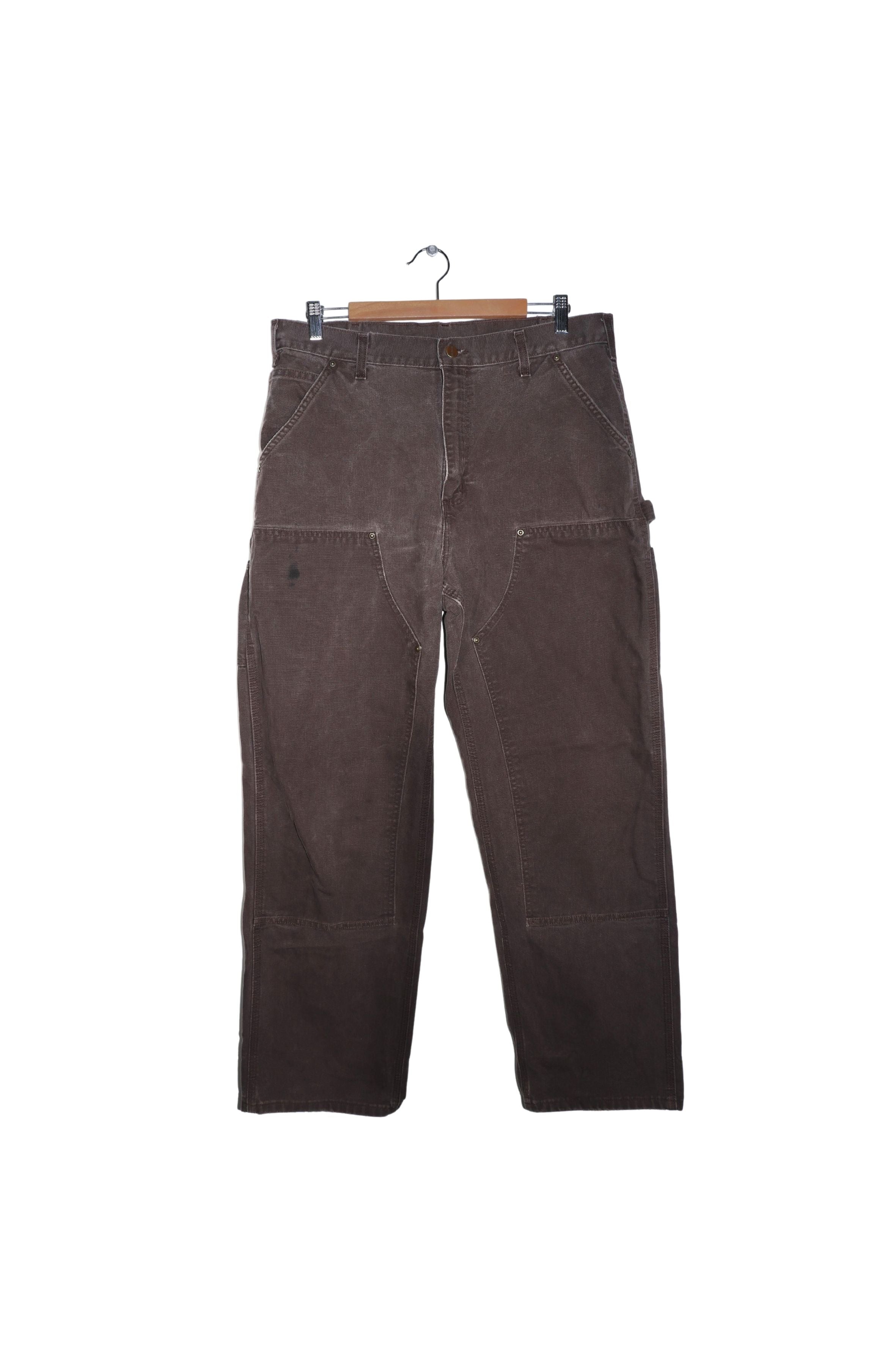 Vintage 36x32 Double-Knee Brown Carhartt Pants