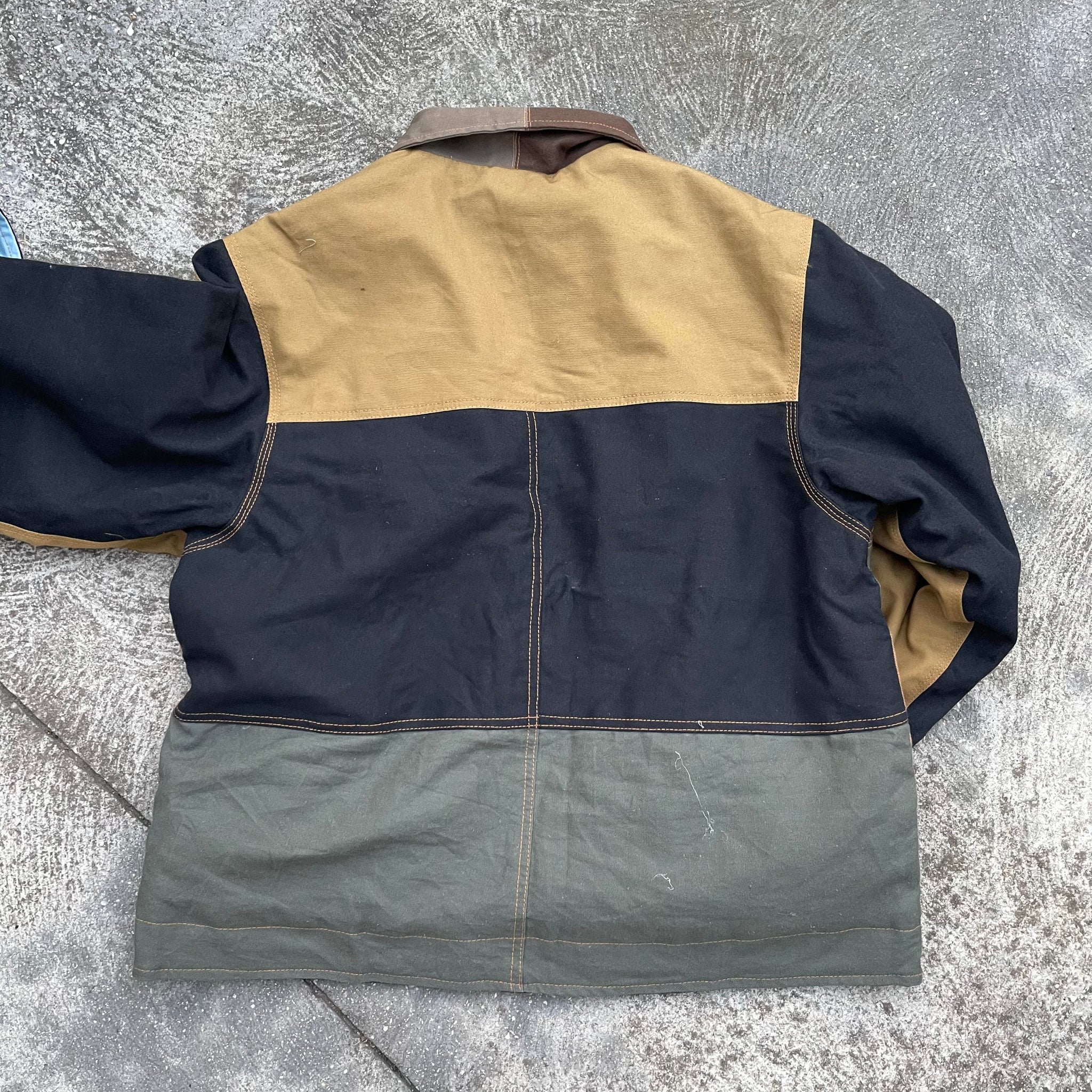 Reworked Carhartt Jacket Quilt Lined Large