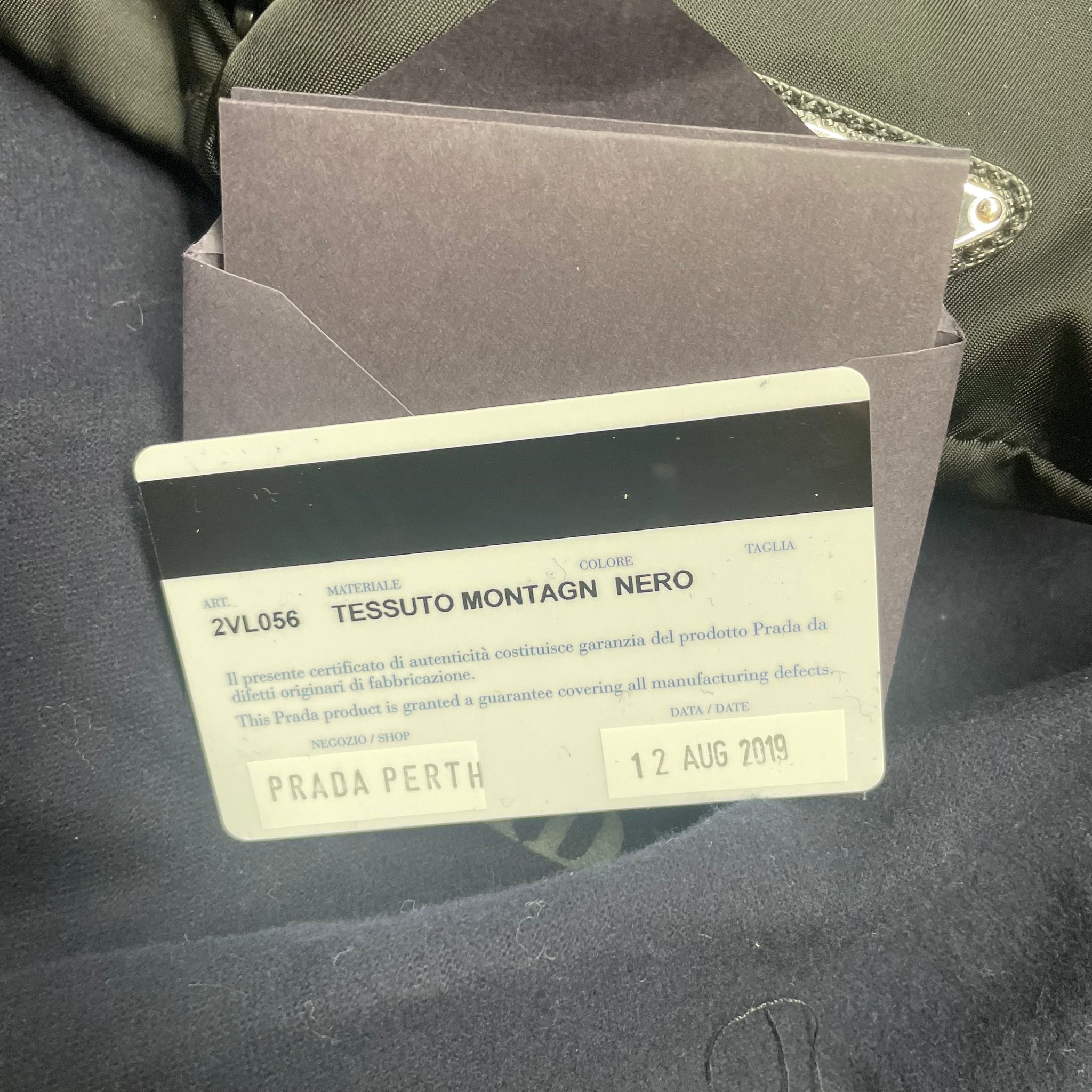 Prada Nylon and Saffiano Leather Belt / Bum Bag