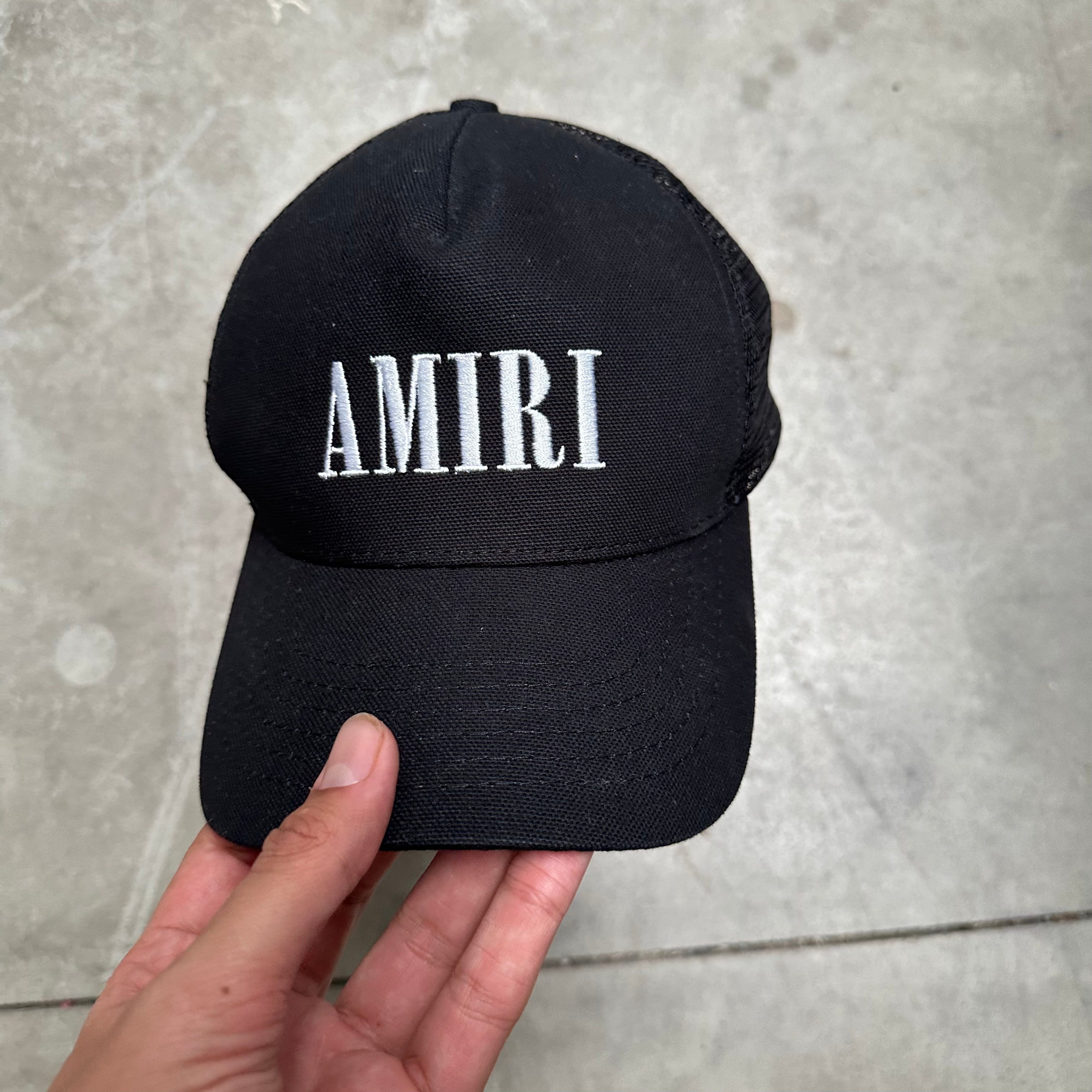 Amiri Core Logo Black Hat