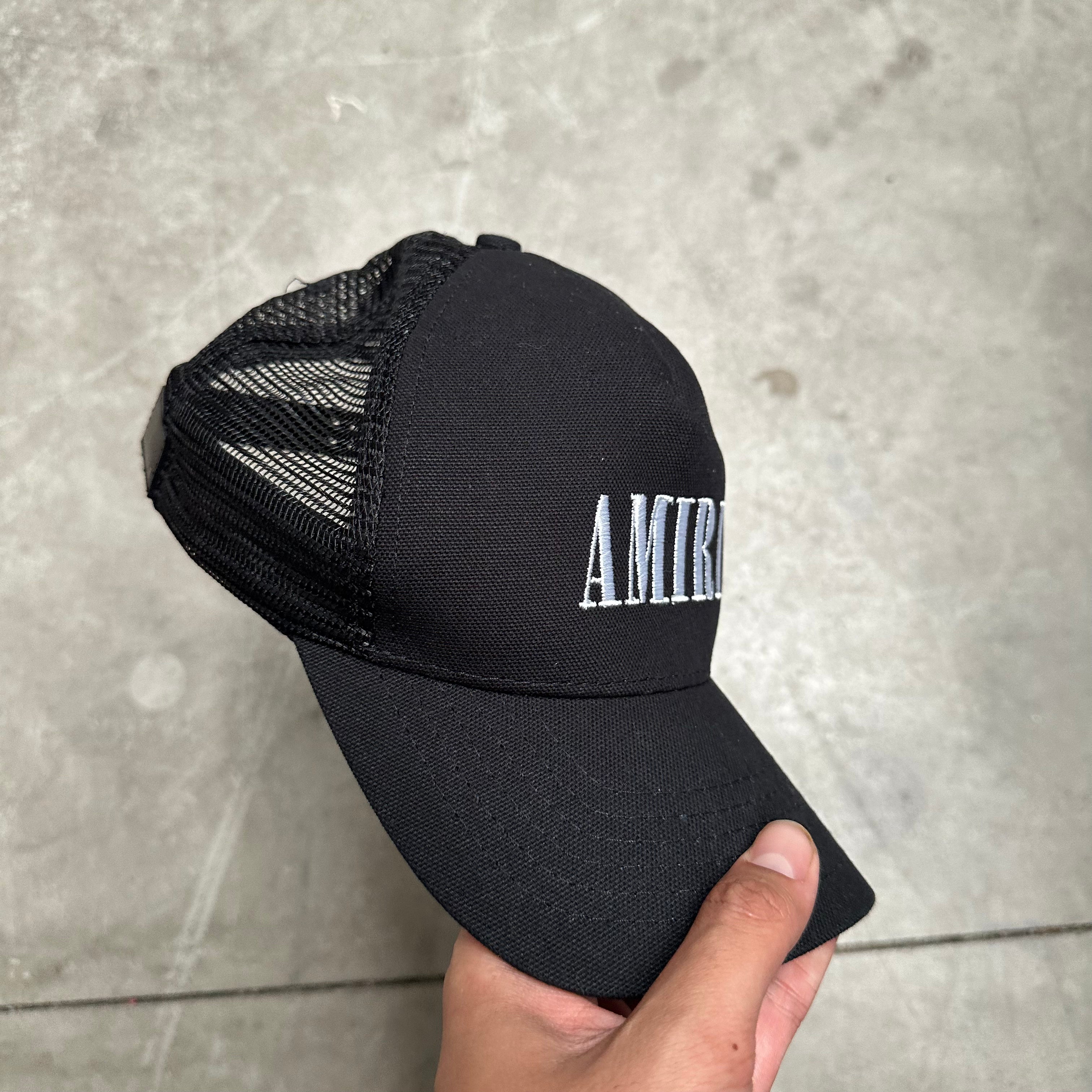 Amiri Core Logo Black Hat