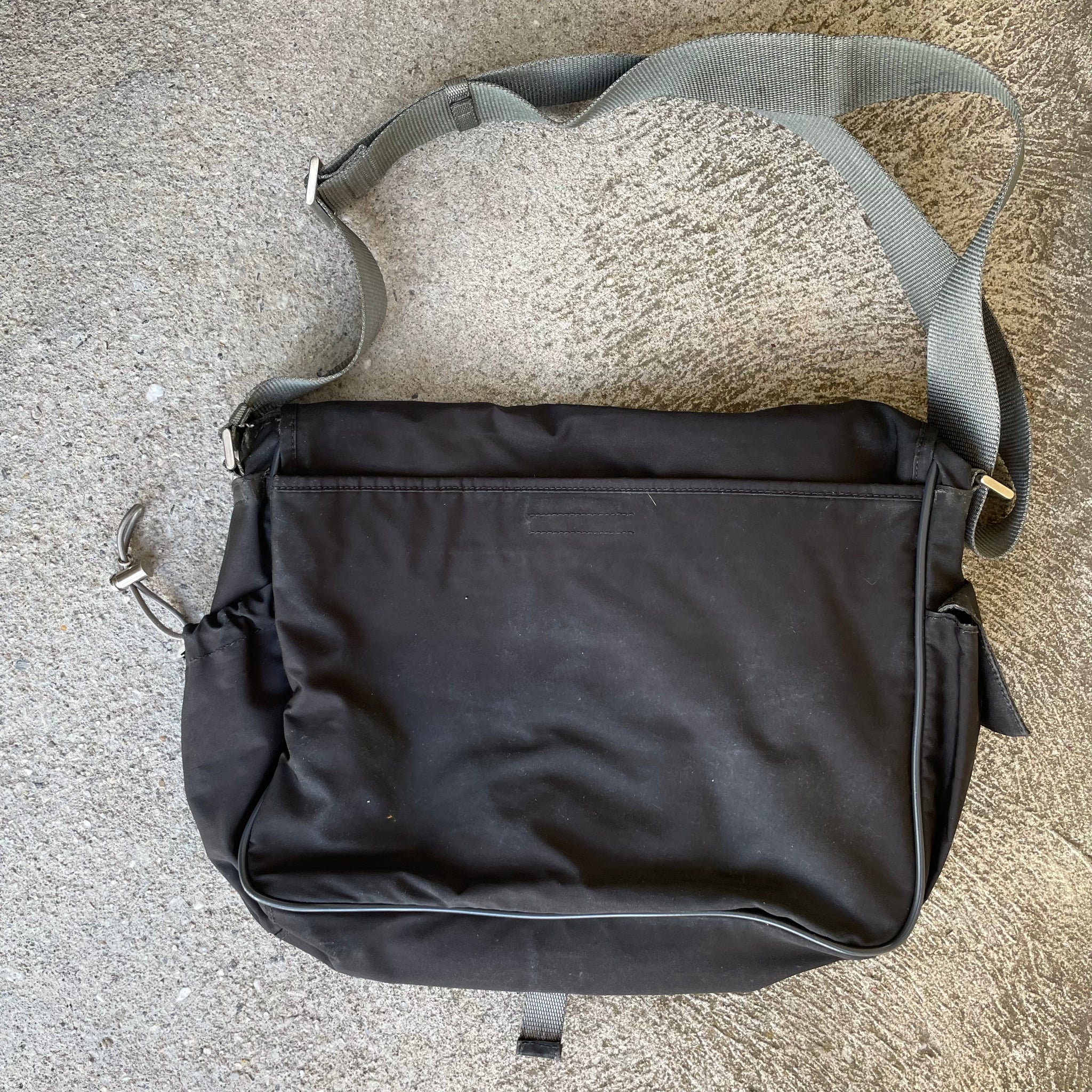 Prada Sports Buckle Messenger / Crossbody Bag