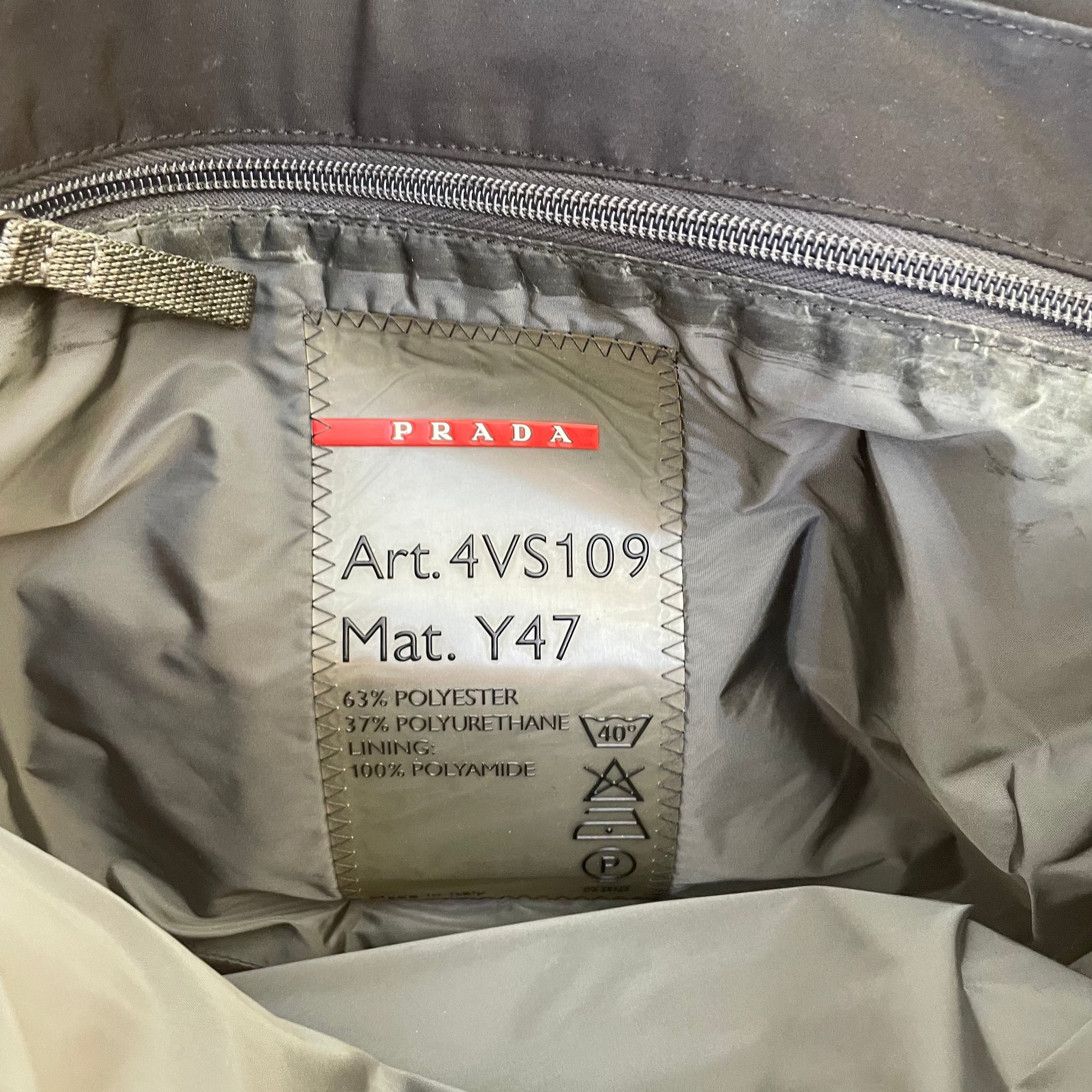 Prada Sports Buckle Messenger / Crossbody Bag