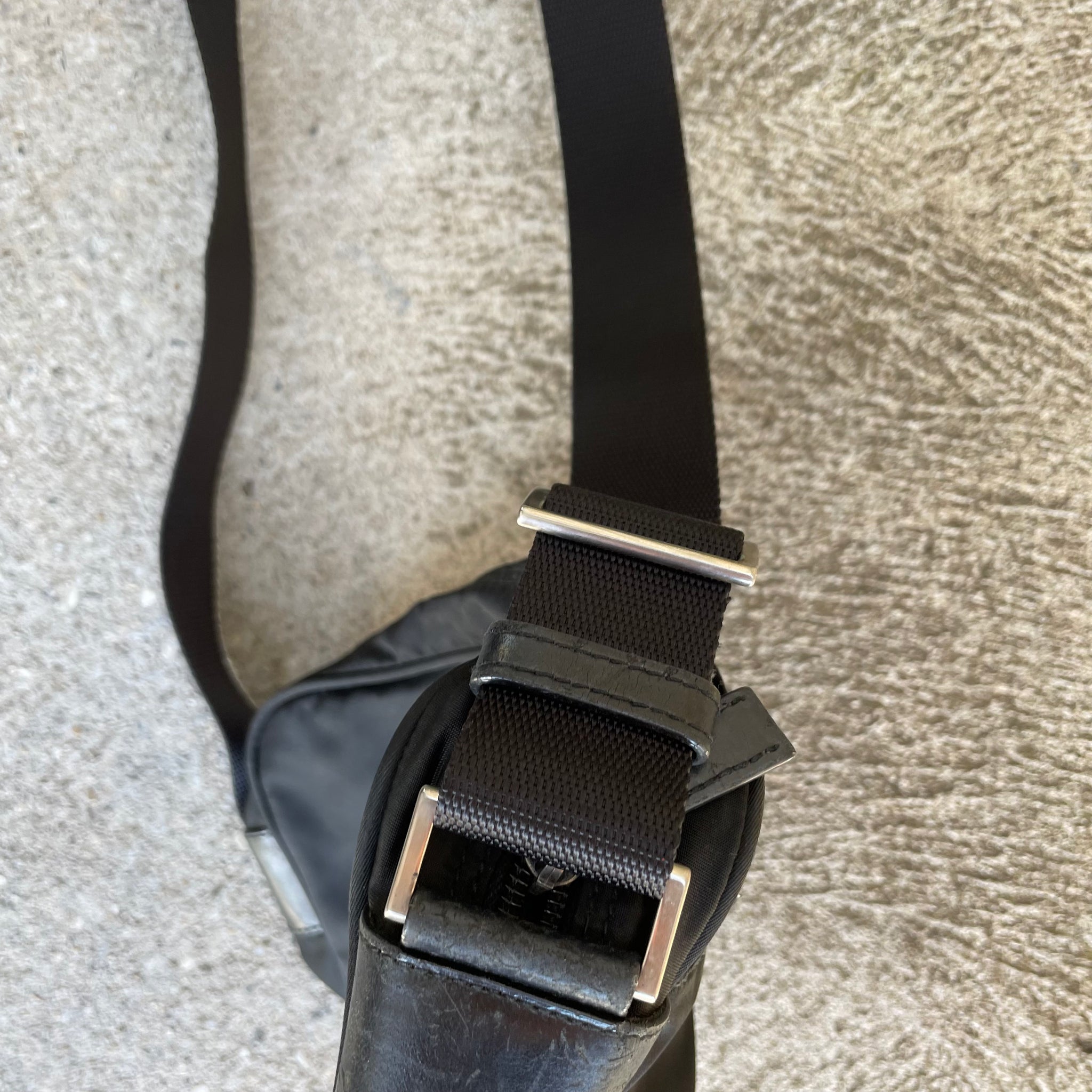 Prada Black Messenger / Crossbody Bag