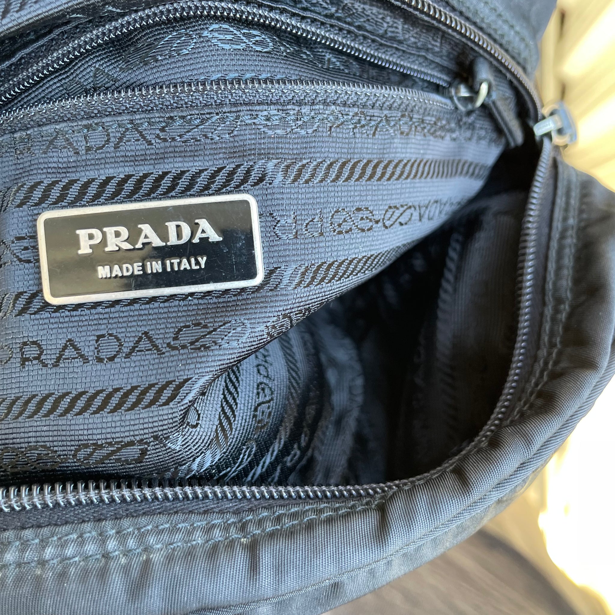 Prada Black Messenger / Crossbody Bag