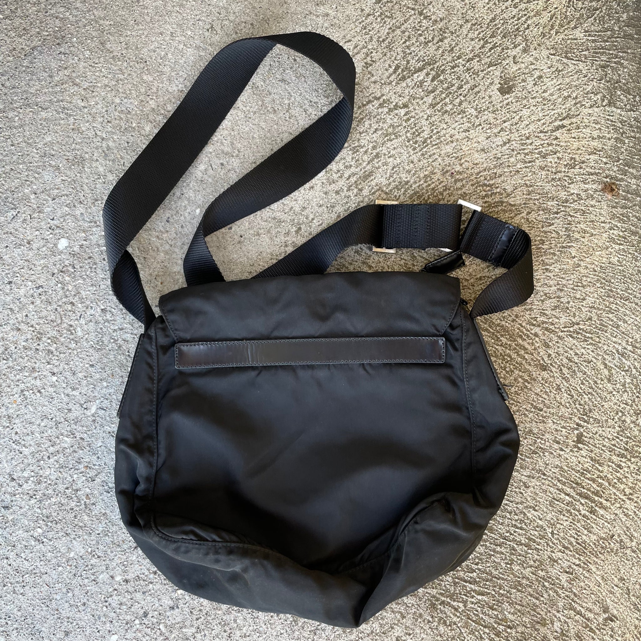 Prada Black Messenger Bag