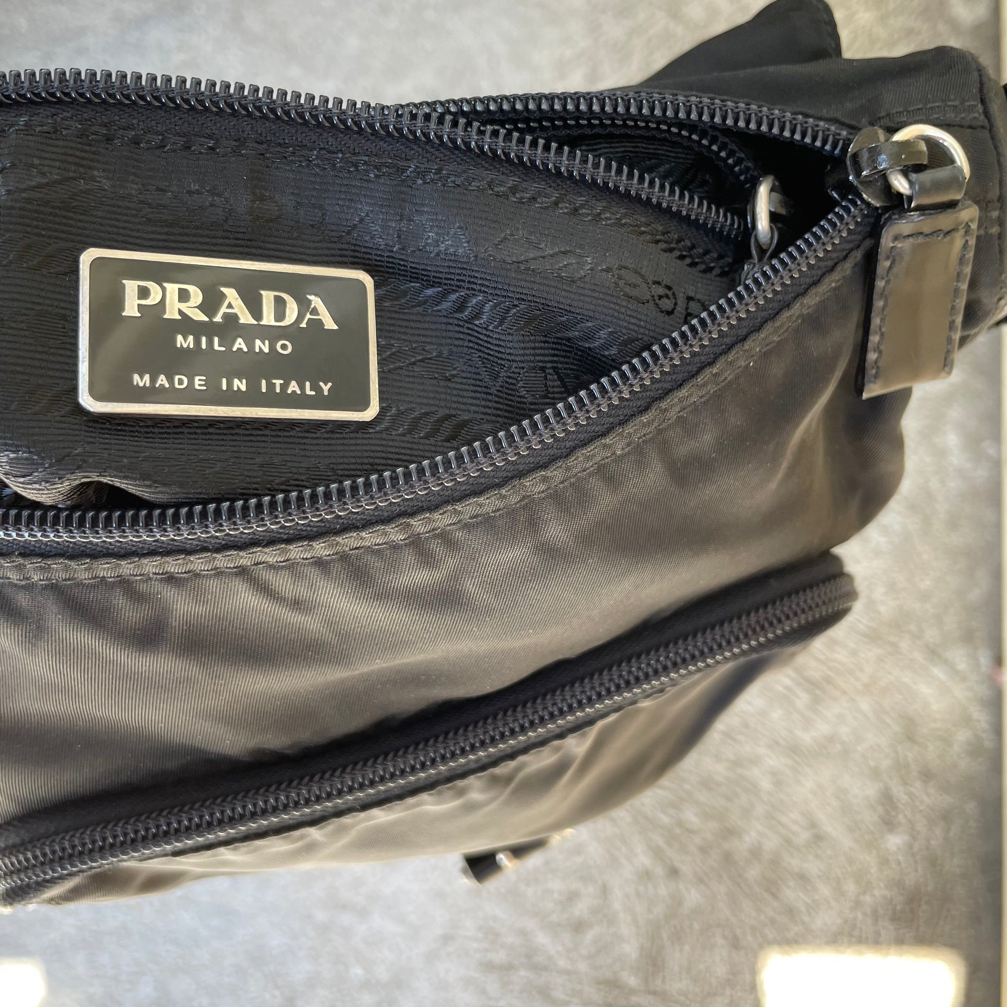 Prada Black Messenger Bag