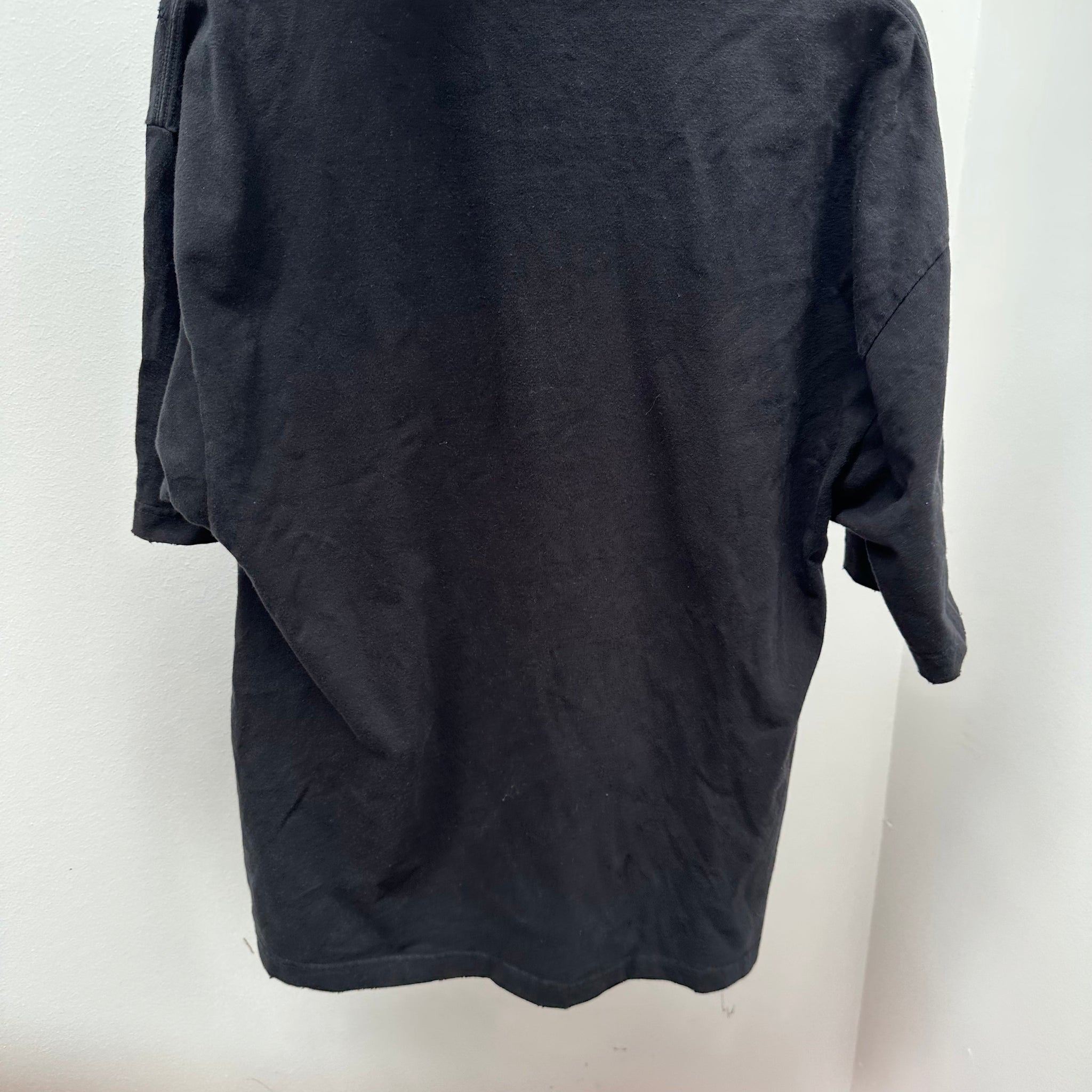Balenciaga Athletes Oversized T-Shirt 'Black/White' (Fits M/ Large)