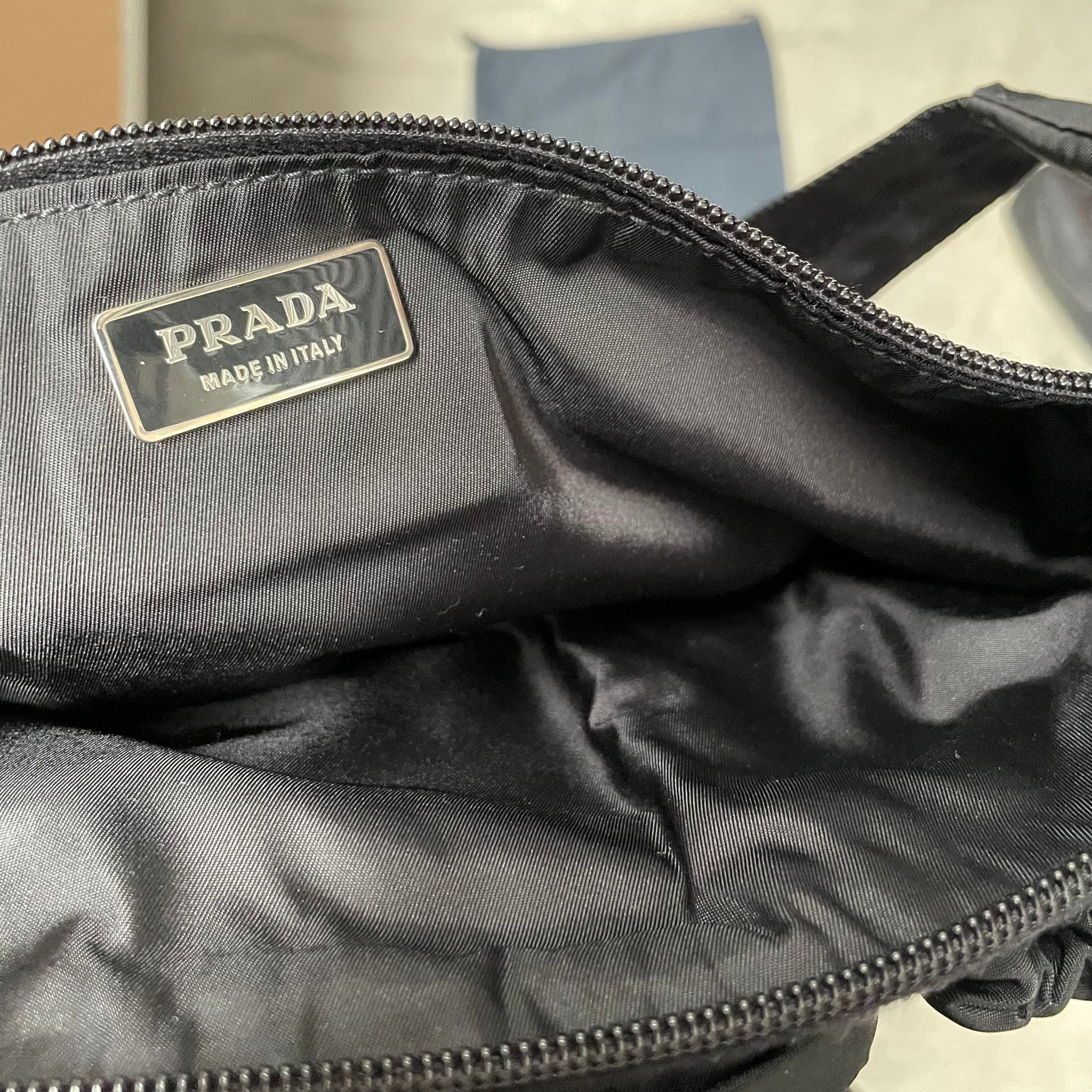 Prada Nylon Leather Belt / Bum Bag