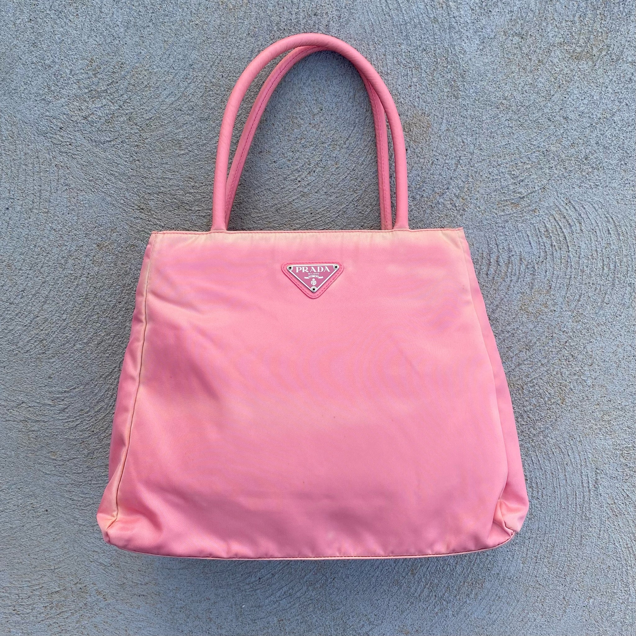 Prada Vintage Nylon Pink Hand / Shoulder Bag