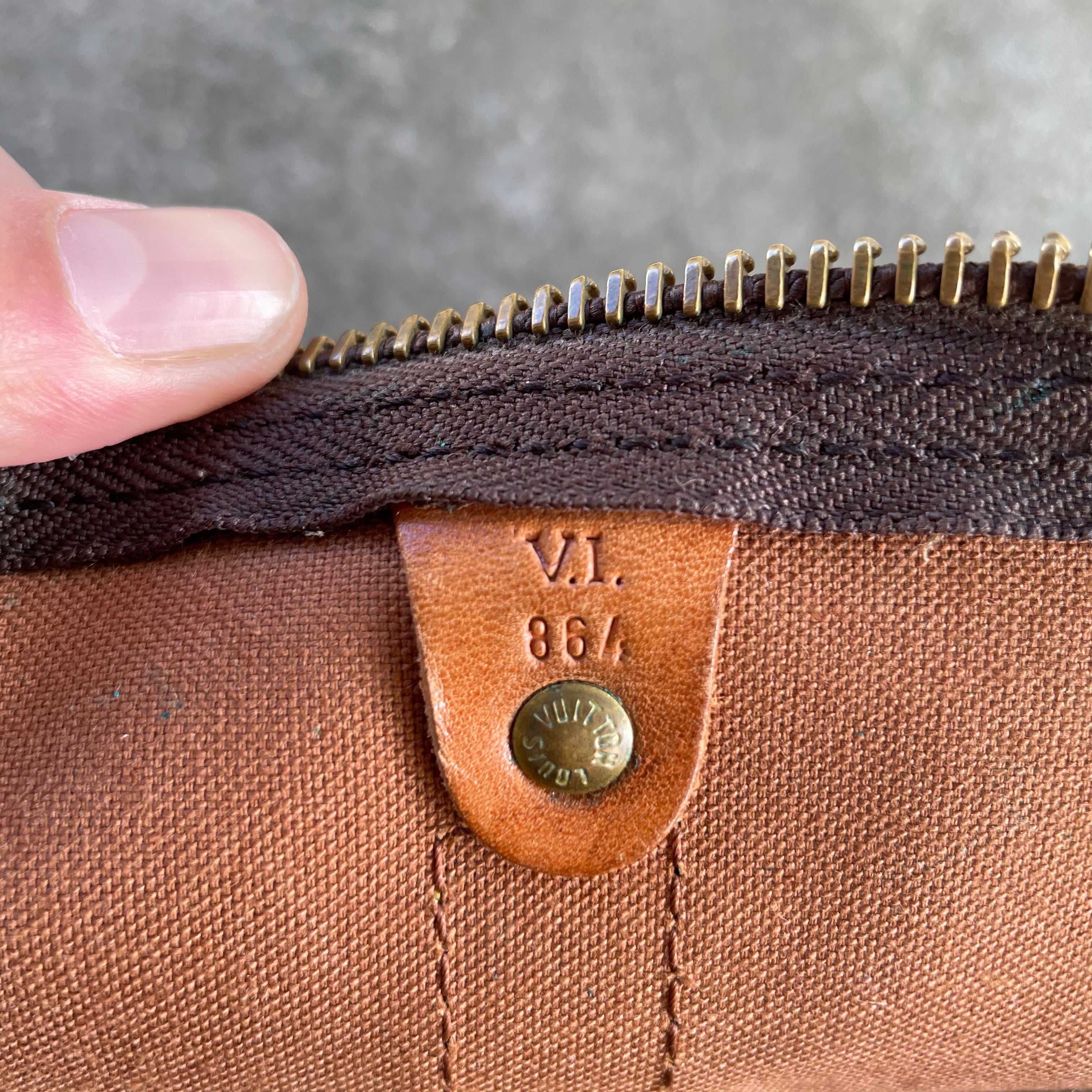 Vintage Louis Vuitton Monogram Keepall 45 (1986) – Curated by Charbel