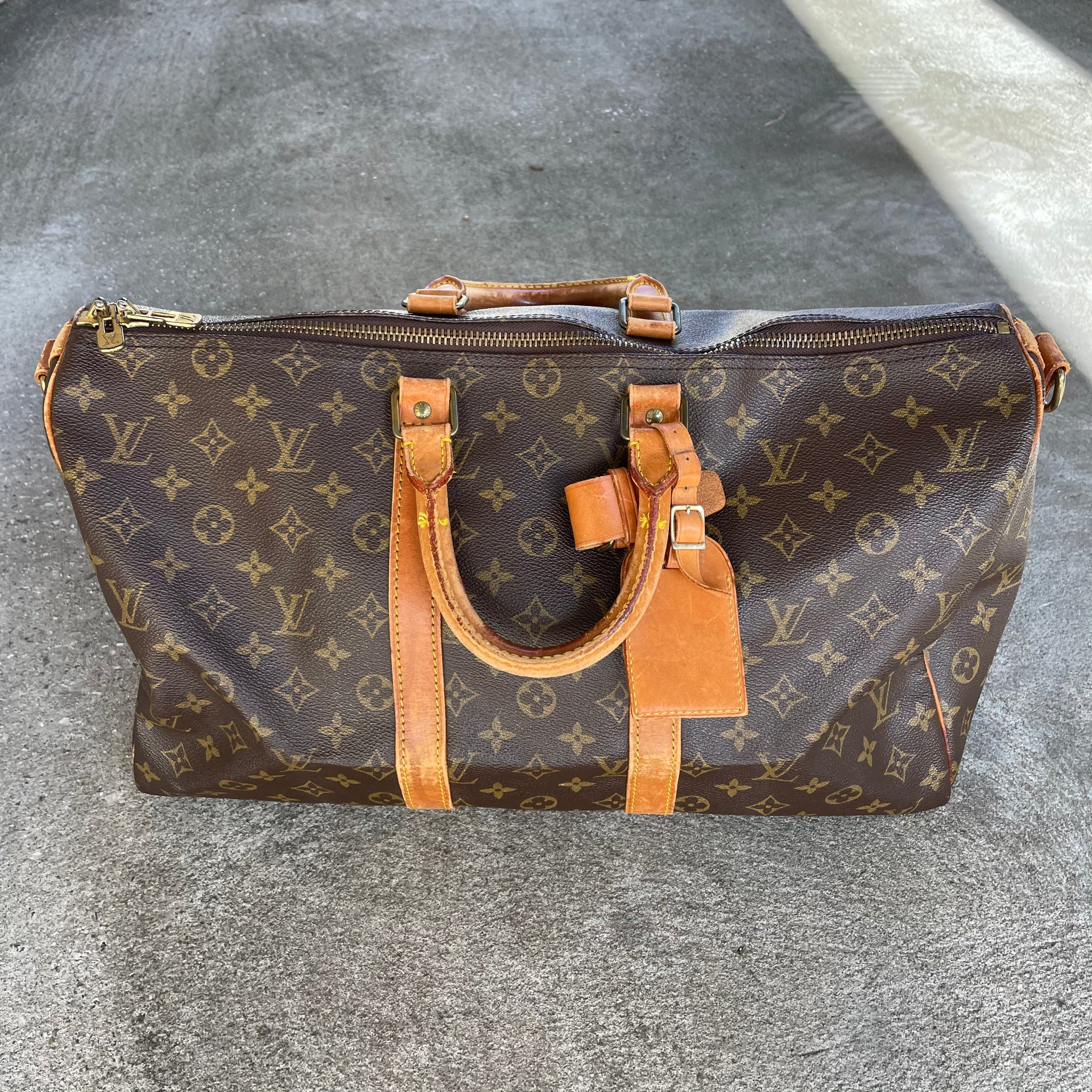Louis Vuitton Vintage Monogram Keepall 45 Bandouliere (1987)