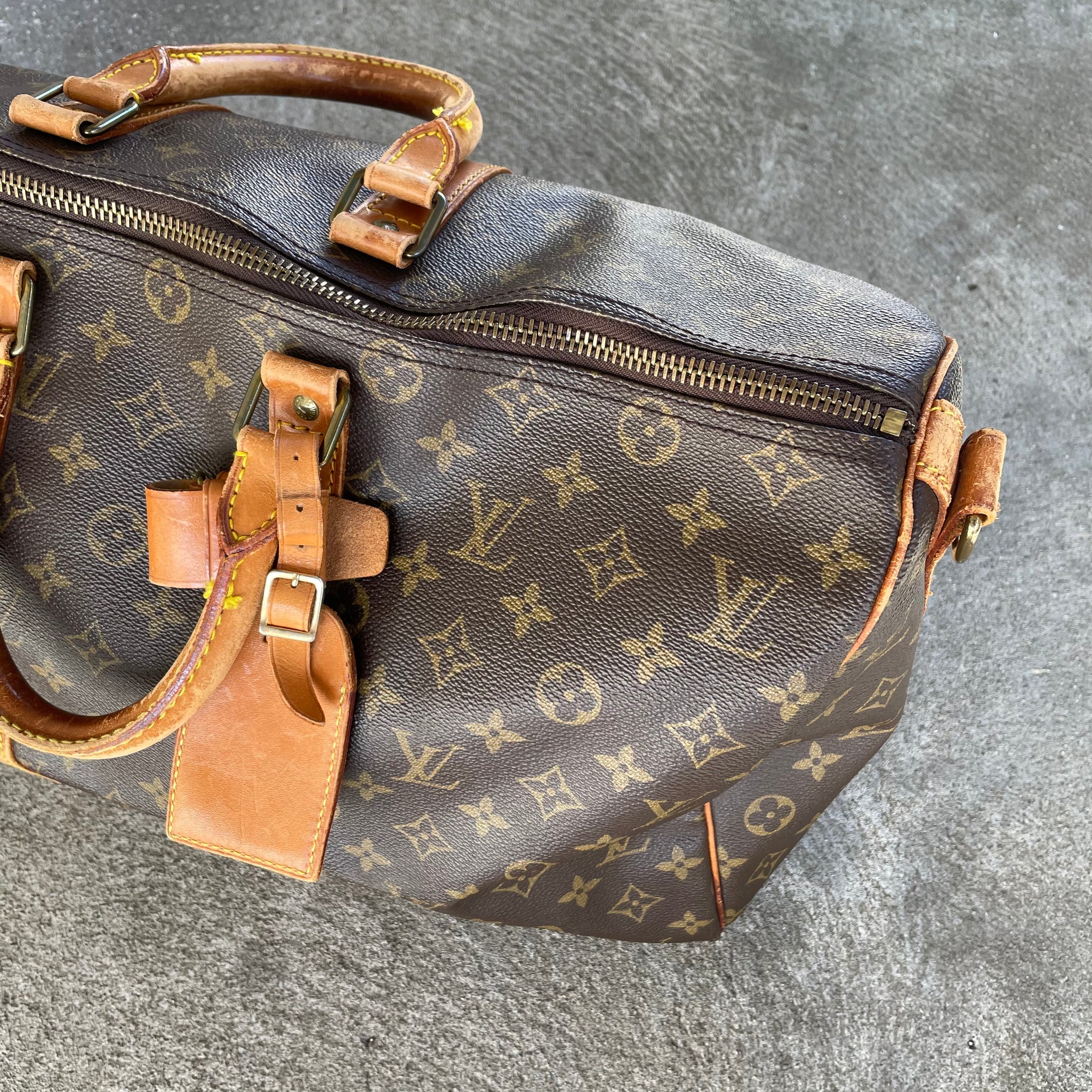 Louis Vuitton Vintage Monogram Keepall 45 Bandouliere (1987)
