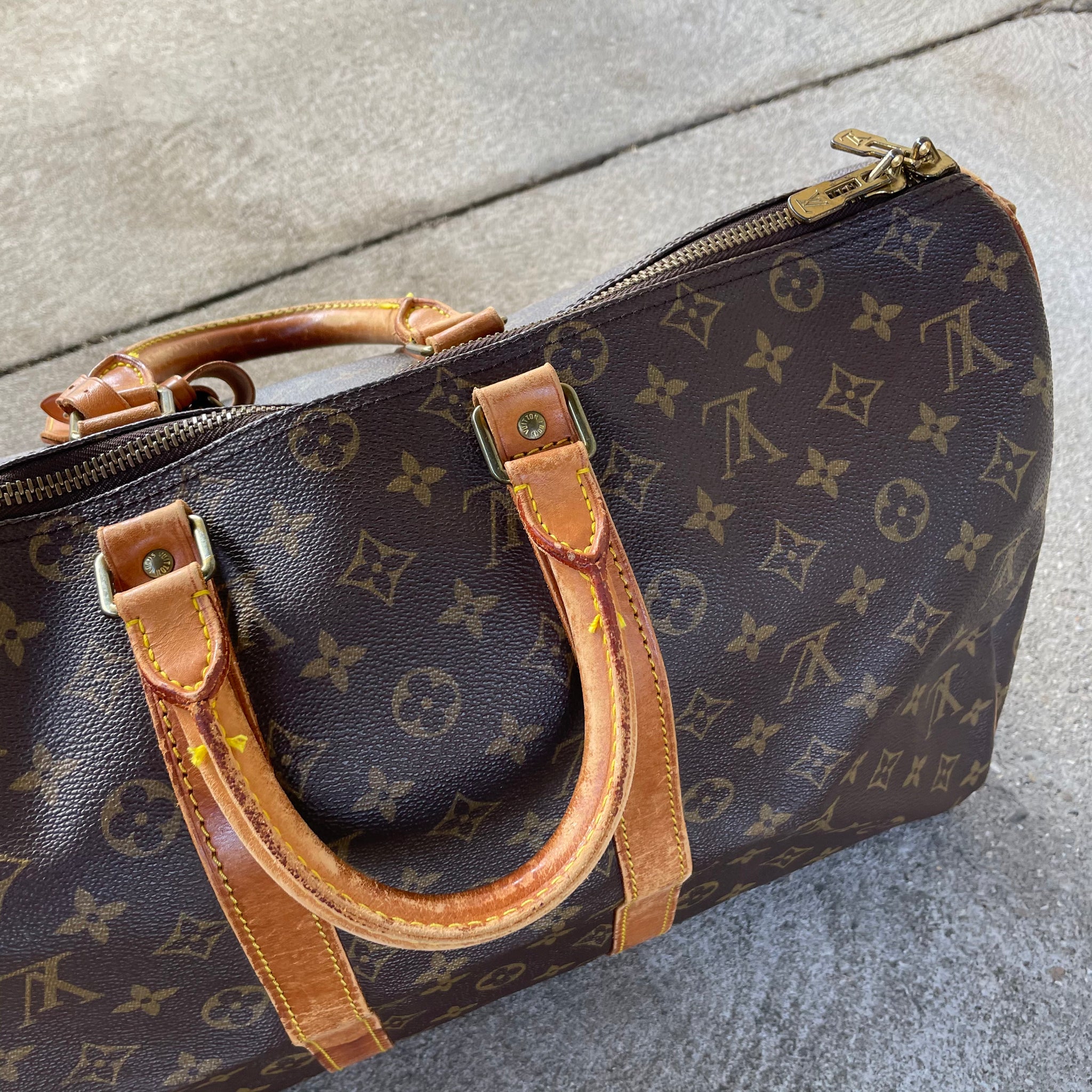 Louis Vuitton Vintage Monogram Keepall 45 Bandouliere (1987)