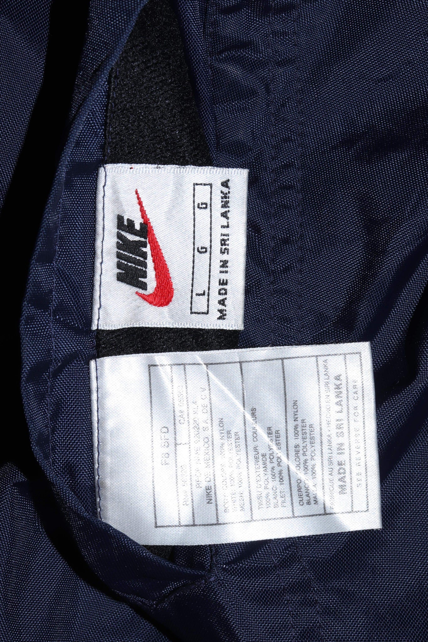Vintage Nike Embroidered Spellout Mini Swoosh Reversible Coach Jacket