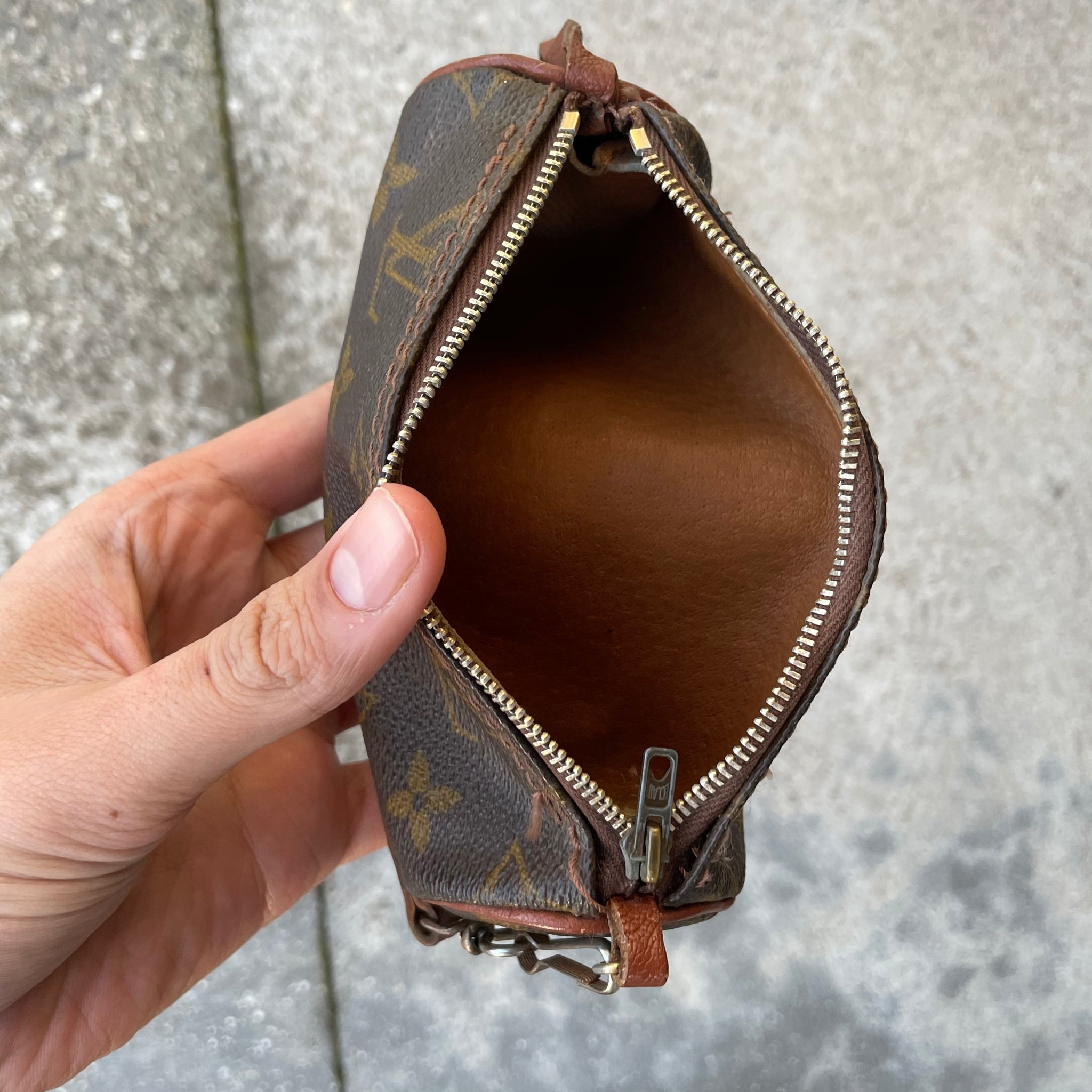 Louis Vuitton Vintage Monogram Papillon 15 Mini Hand Bag