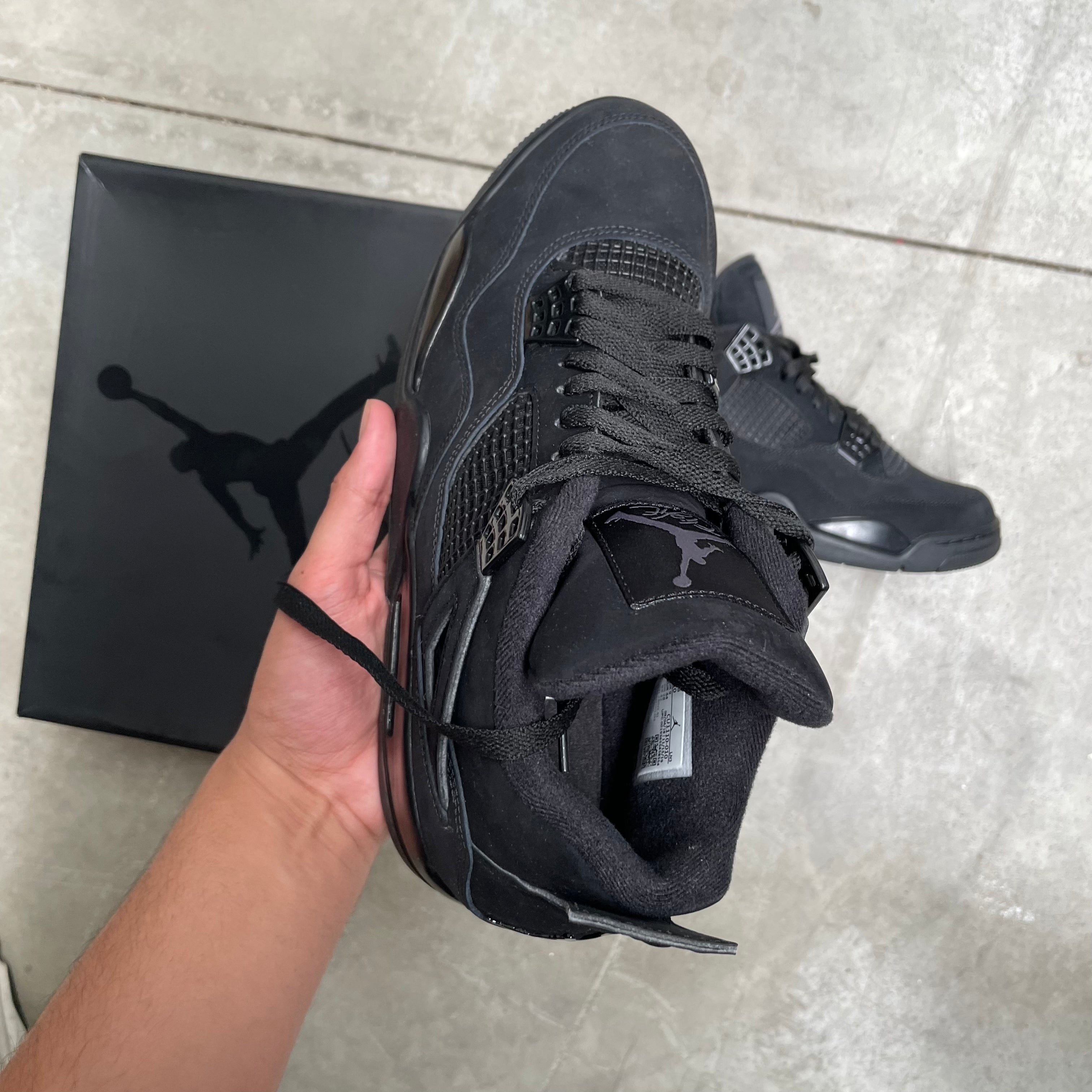 Nike Jordan 4 Retro Black Cat 2020 US10 – Curated by Charbel