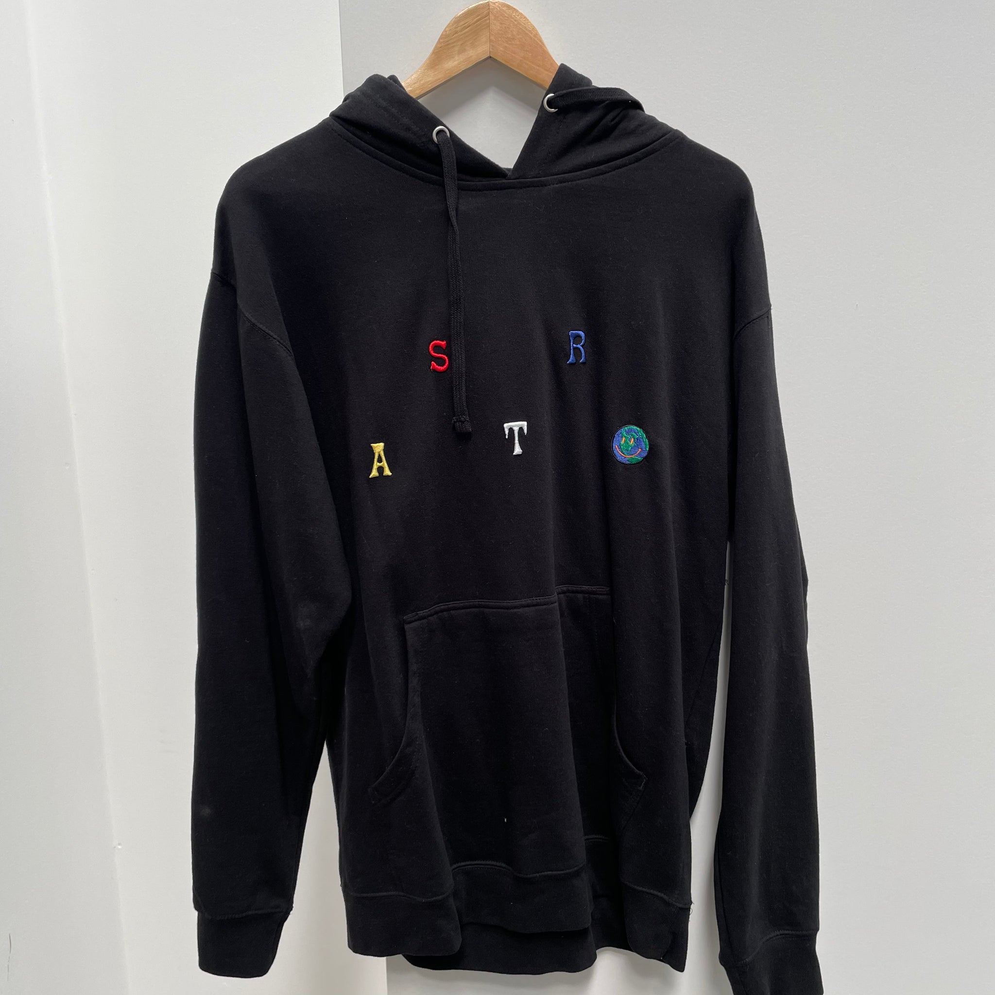 Travis Scott 'Astroworld ' Logo Hoodie Size M