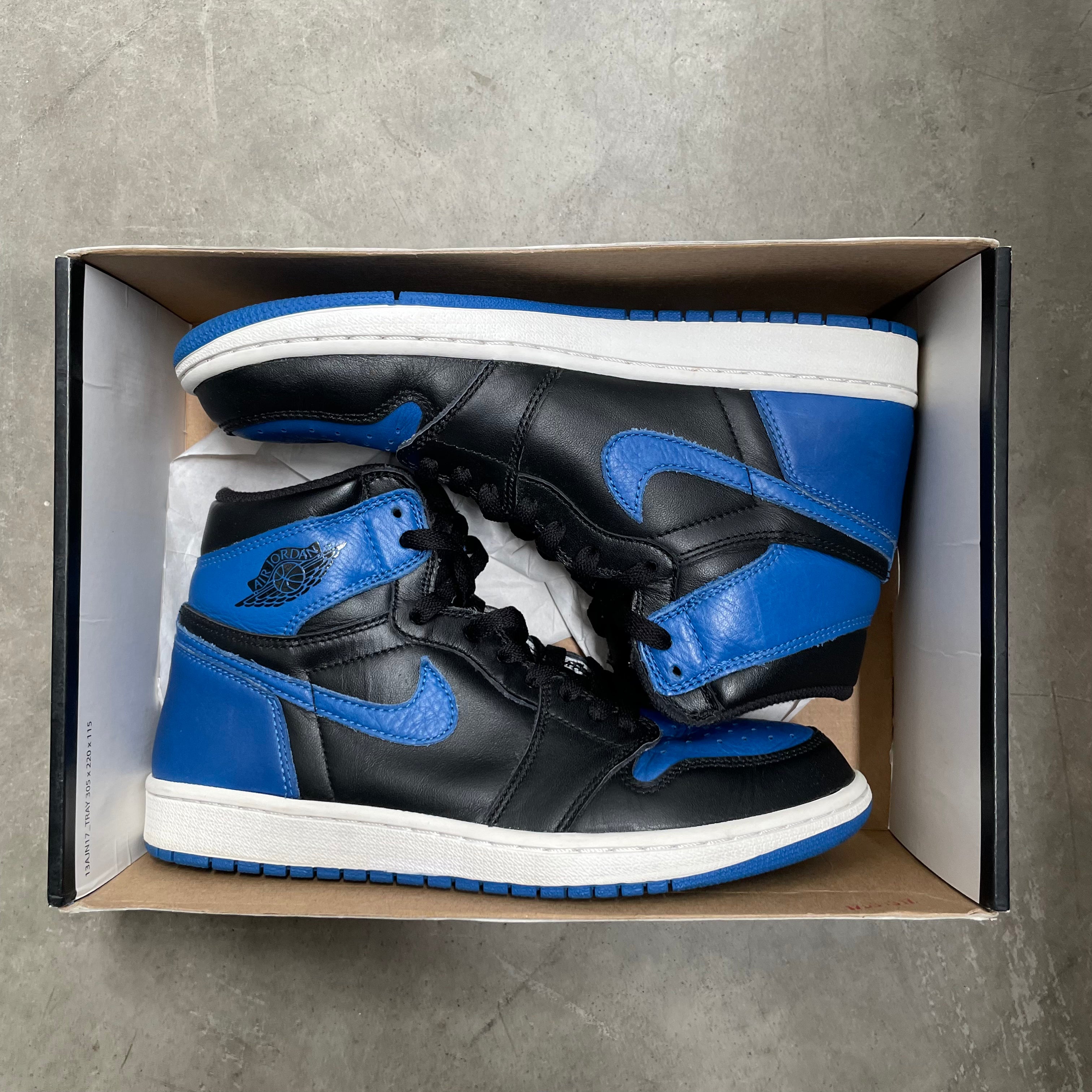 Nike air jordan sales 1 royal blue 2013