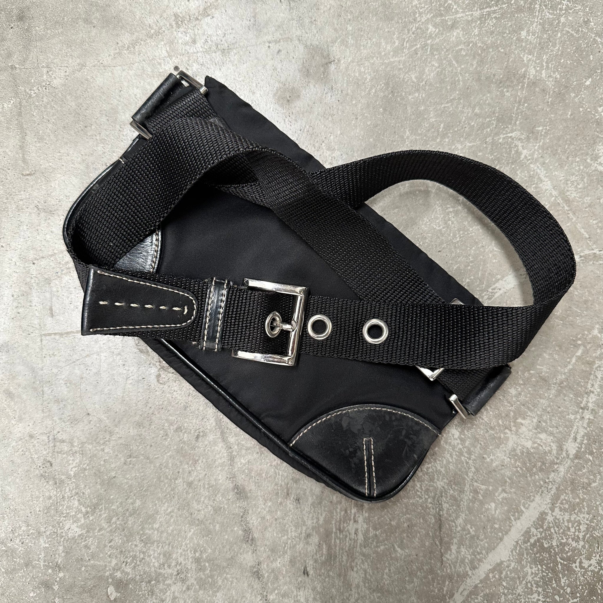 Prada Mini Belt/Bum Bag Nylon Black