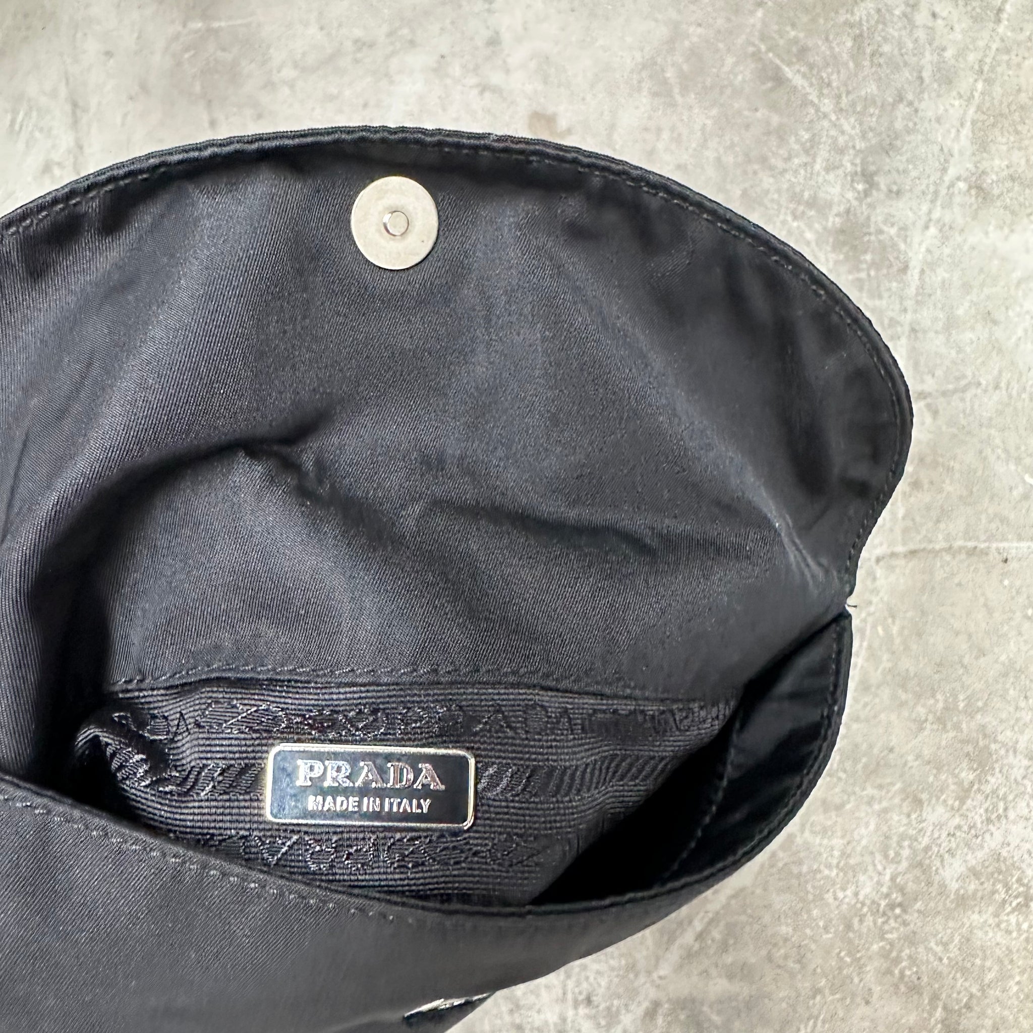 Prada Mini Belt/Bum Bag Nylon Black